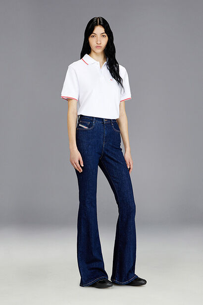 Bootcut denim for her