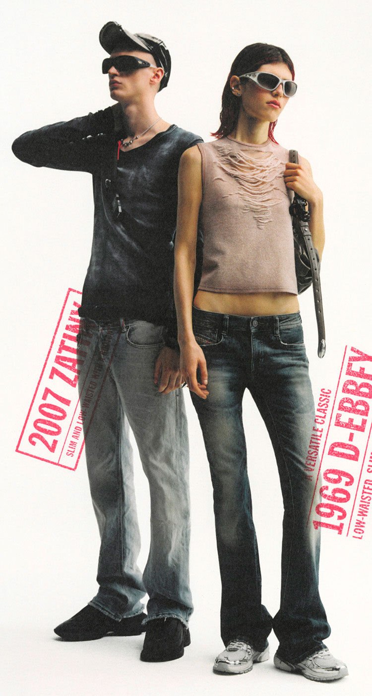 Explore Best Selling Bootcut Denim Styles, only at Diesel