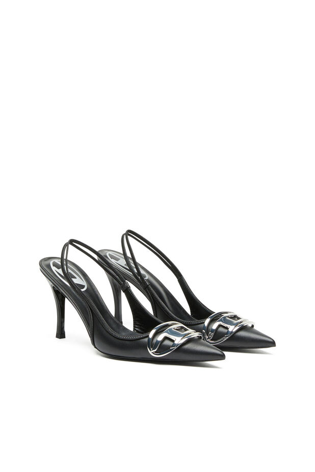 D-Venus-Slingback pumps in nappa leather