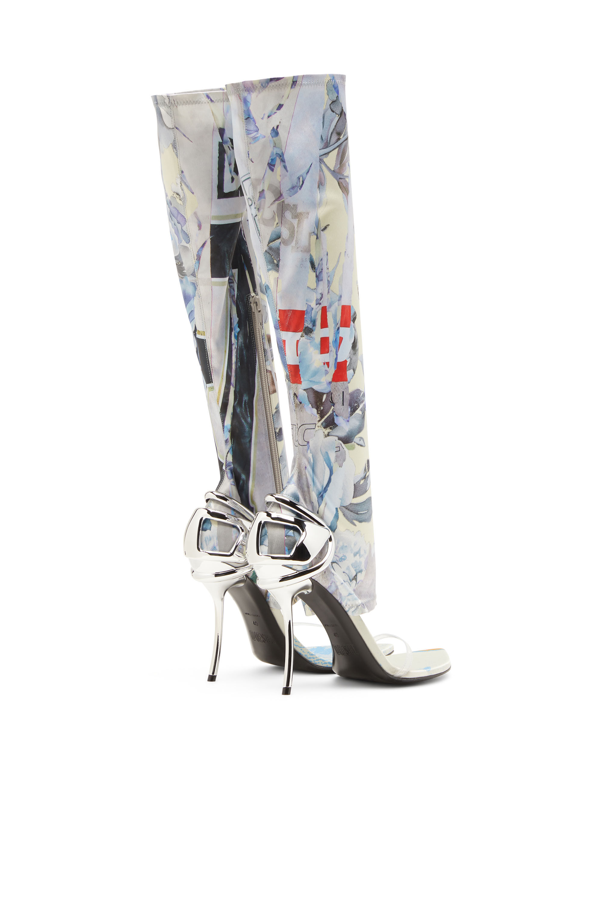 Women's D-Ten&Half-Hybrid sandals with graphic print