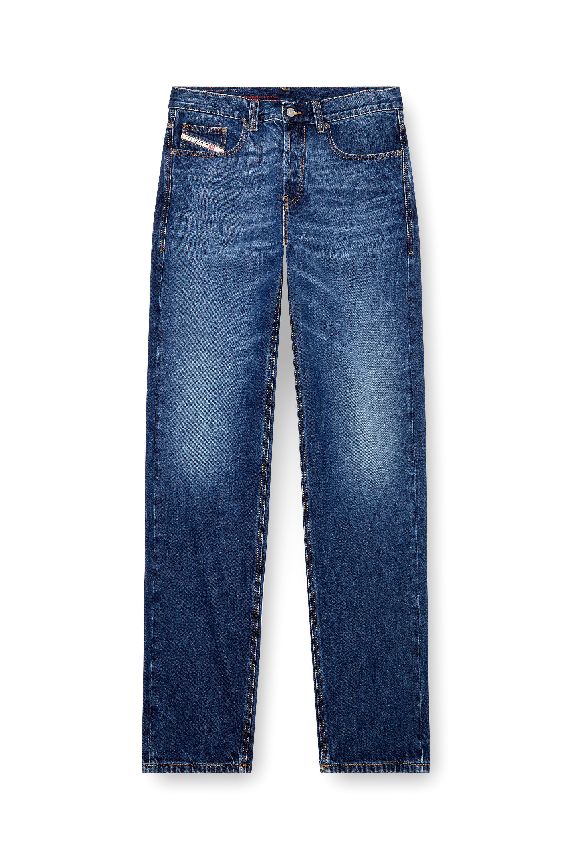 DIESELですよねまあ Men's Regular Jeans | Dark Blue | Diesel 2023 D-Finitive