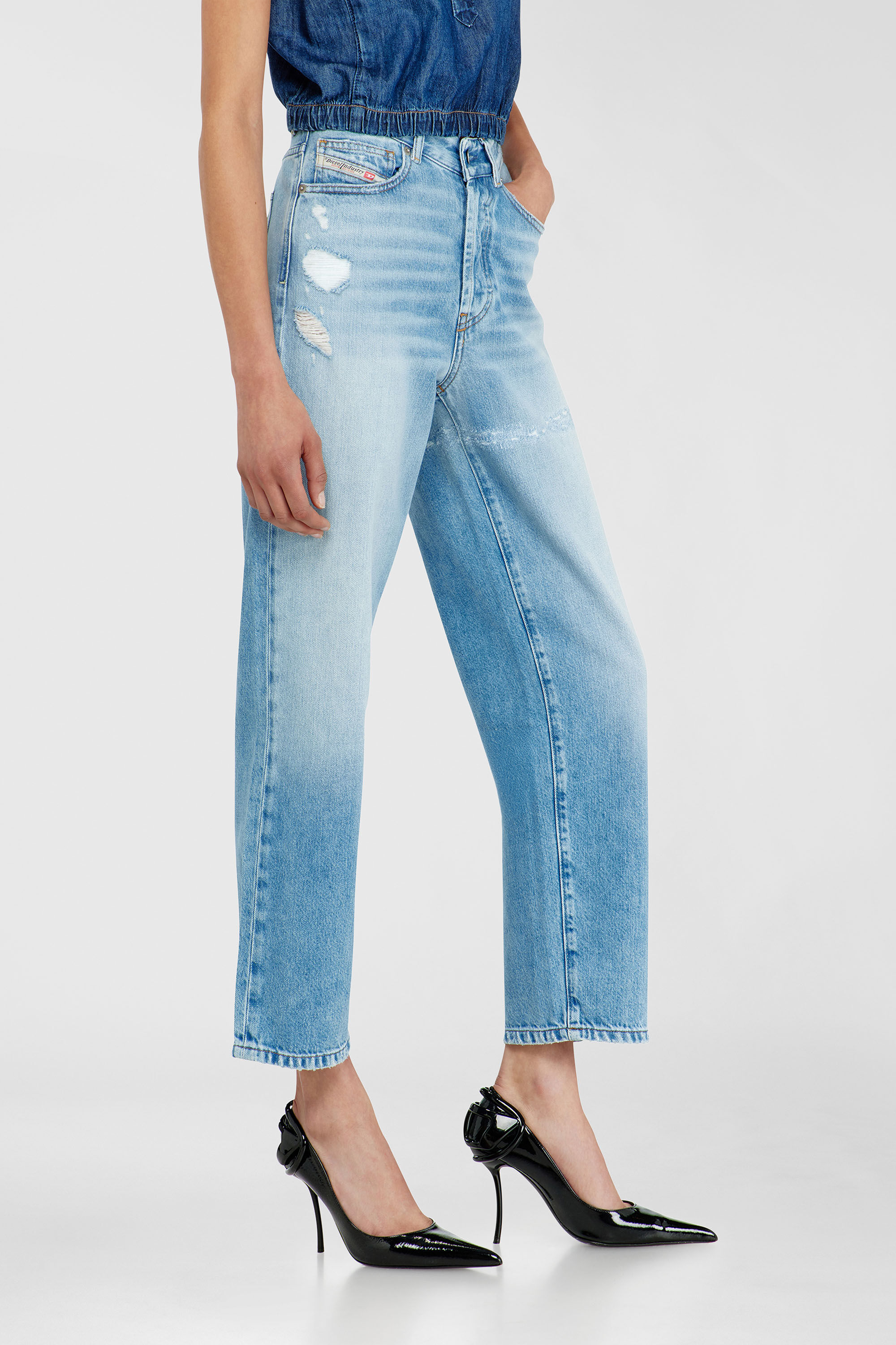 High waisted straight jeans | Diesel® US