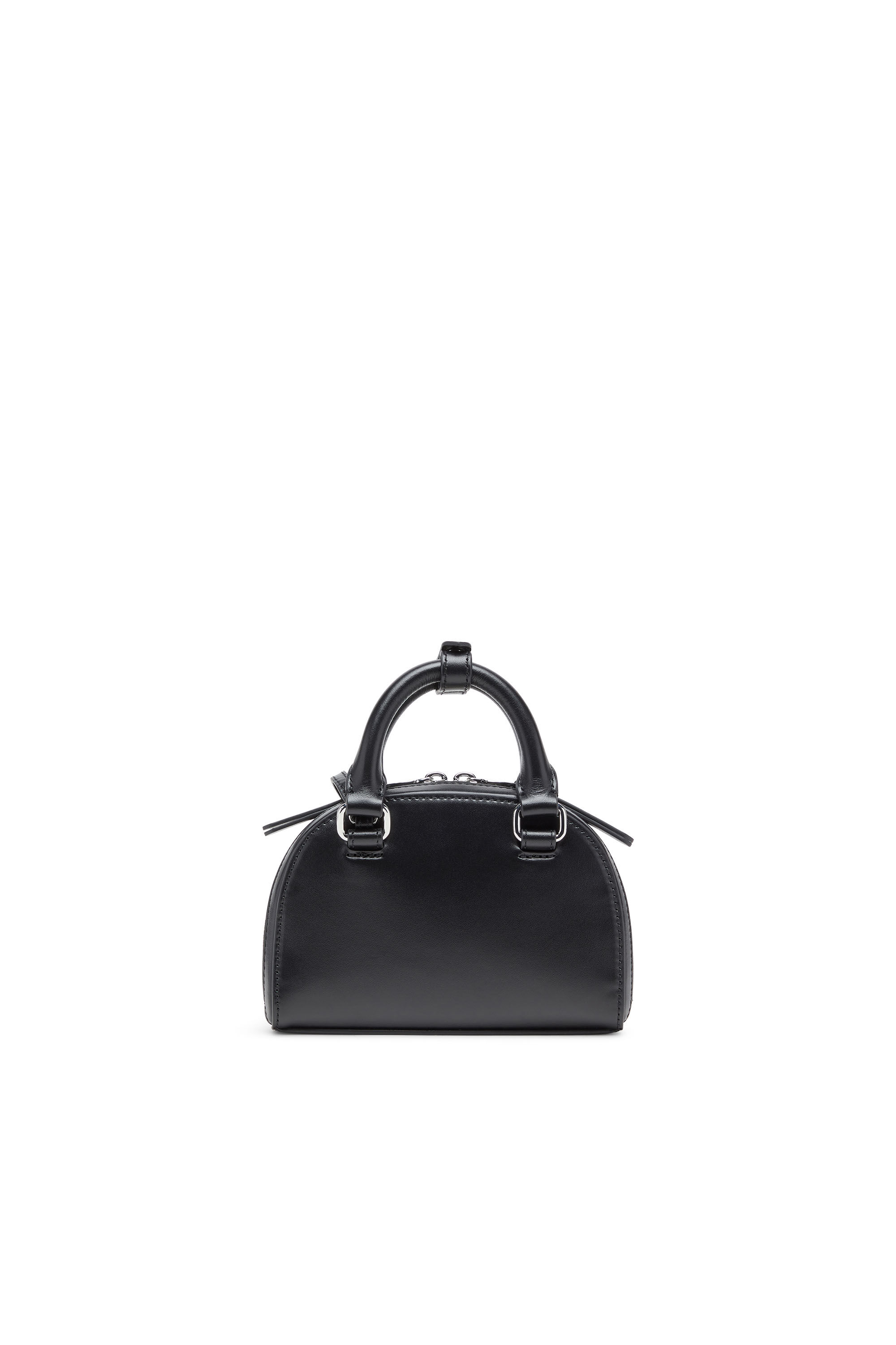 Women's 1DR Dome-Slim bowling bag in nappa leather | Black | Diesel