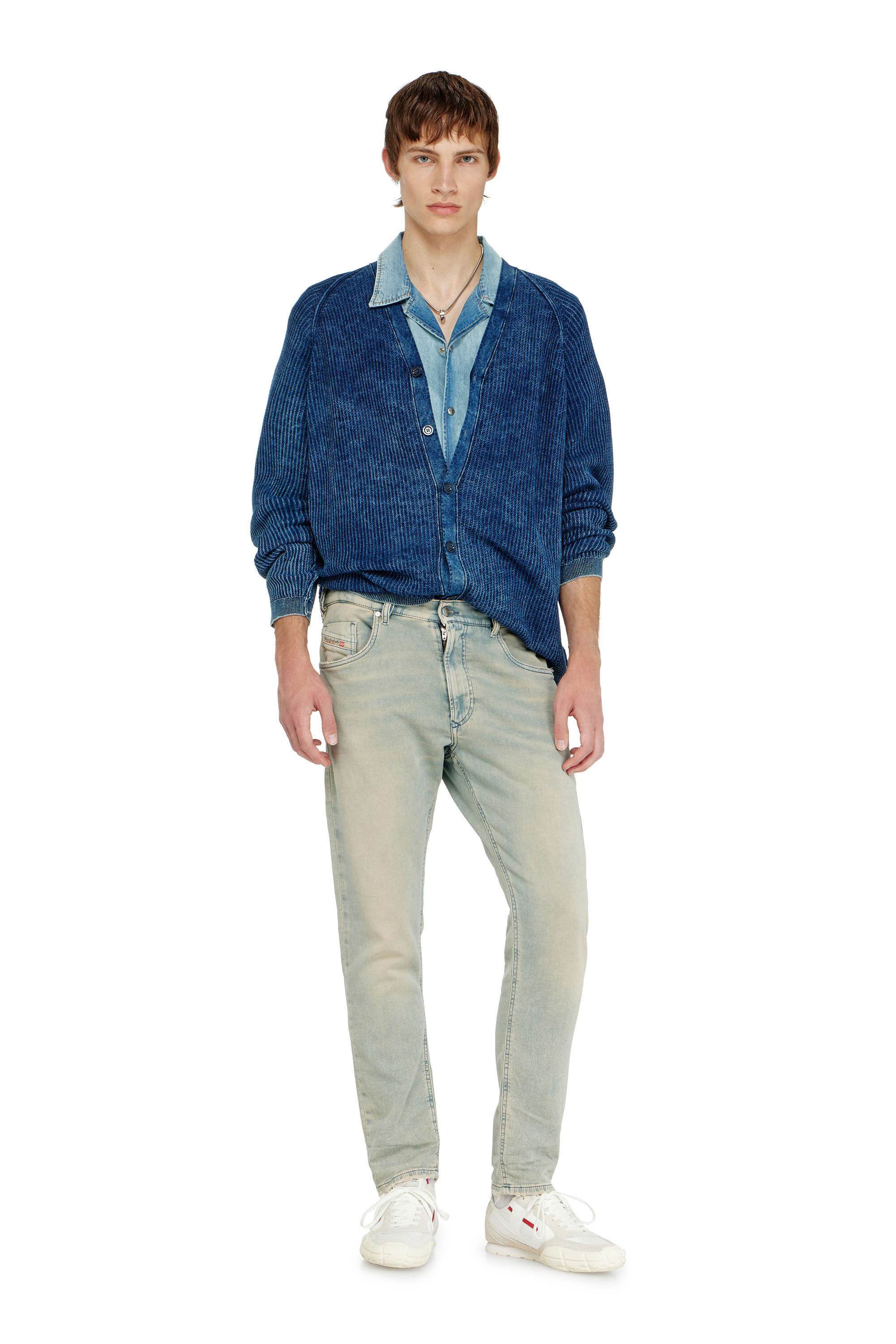Diesel - Man's Regular 2032 D-Krooley-BW Joggjeans&reg; 068WK, Light Blue - 1