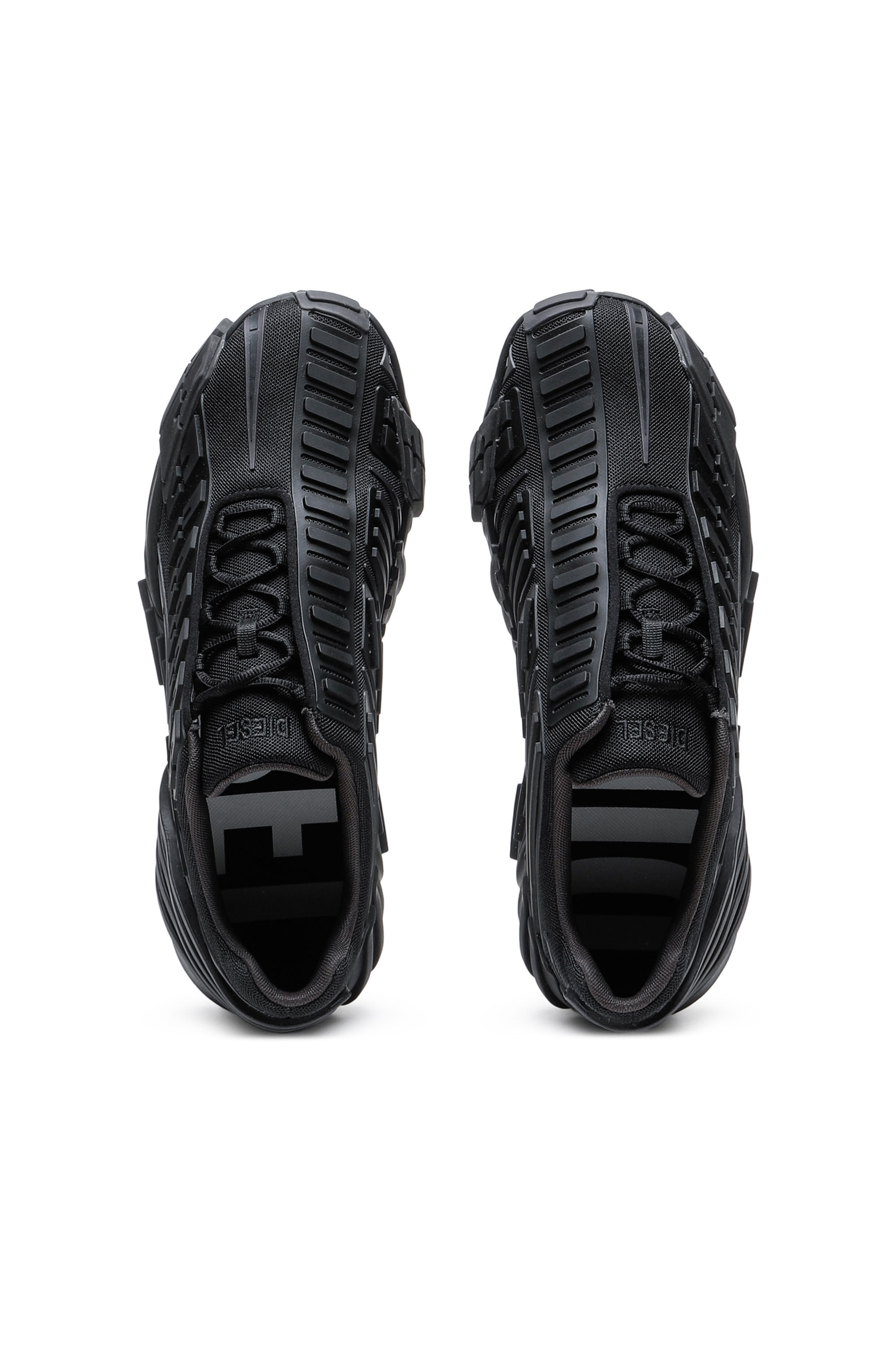 Diesel - S-PROTOTYPE LOW, Man's S-Prototype Low - Sneakers in mesh and rubber in Black - 5