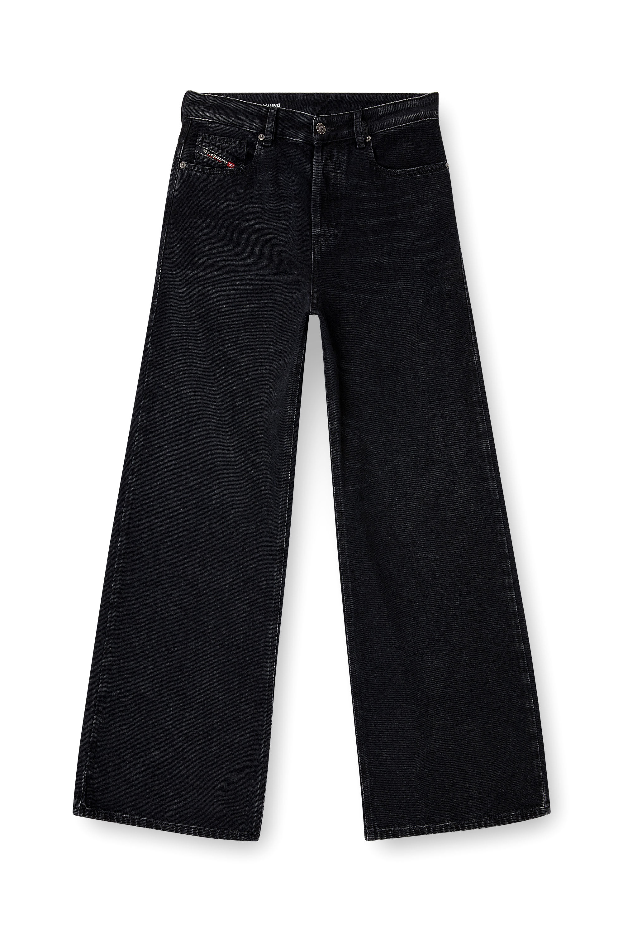 風合い◎ DIESEL ブラックデニム　w36 イタリア製　kulter y2k Women's Relaxed Jeans | Black/Dark grey | Diesel 1996 D-Sire