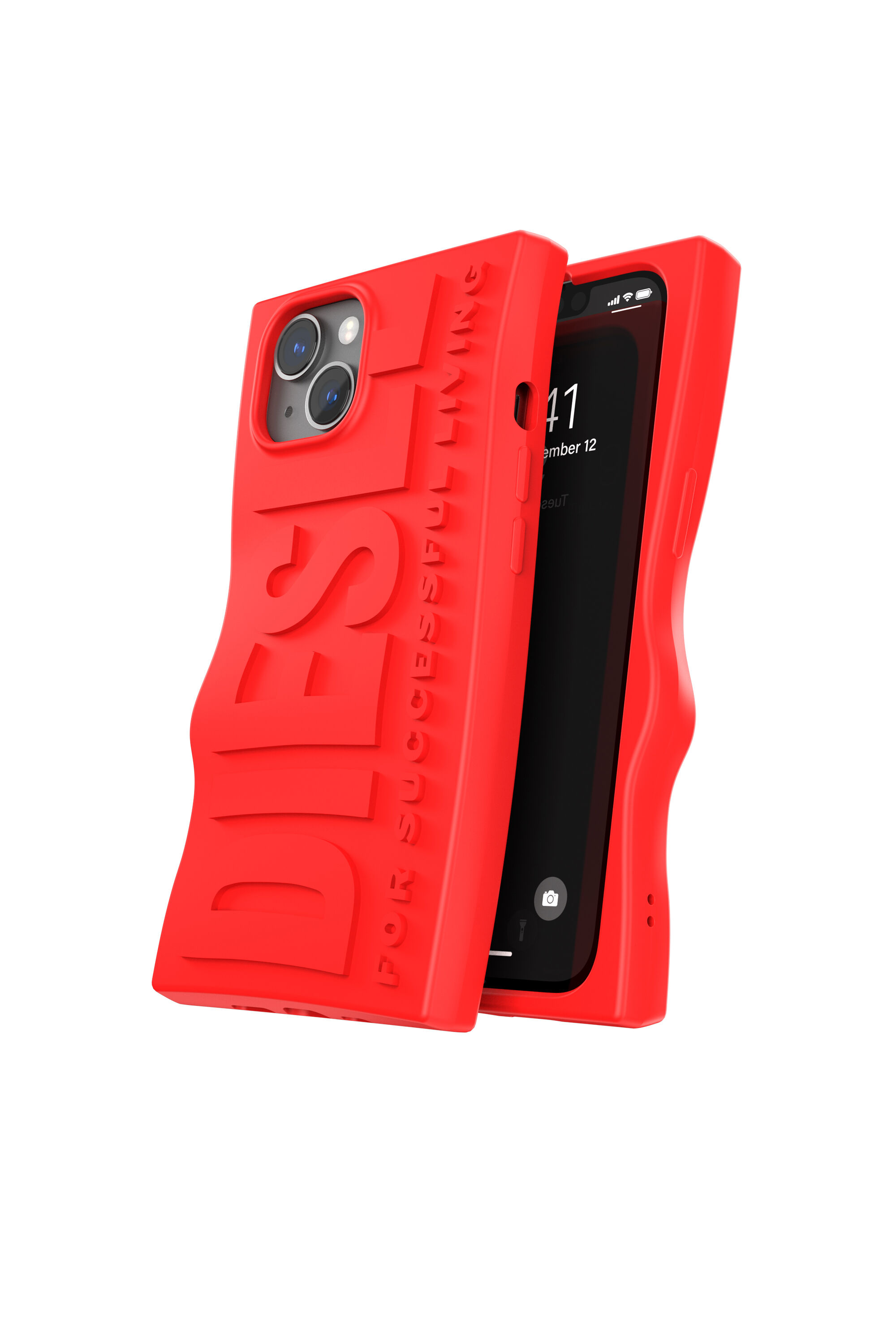 Diesel - 54115 MOULDED CASE, Coque D By iPhone 13/iPhone 14 Mixte in Rouge - 3