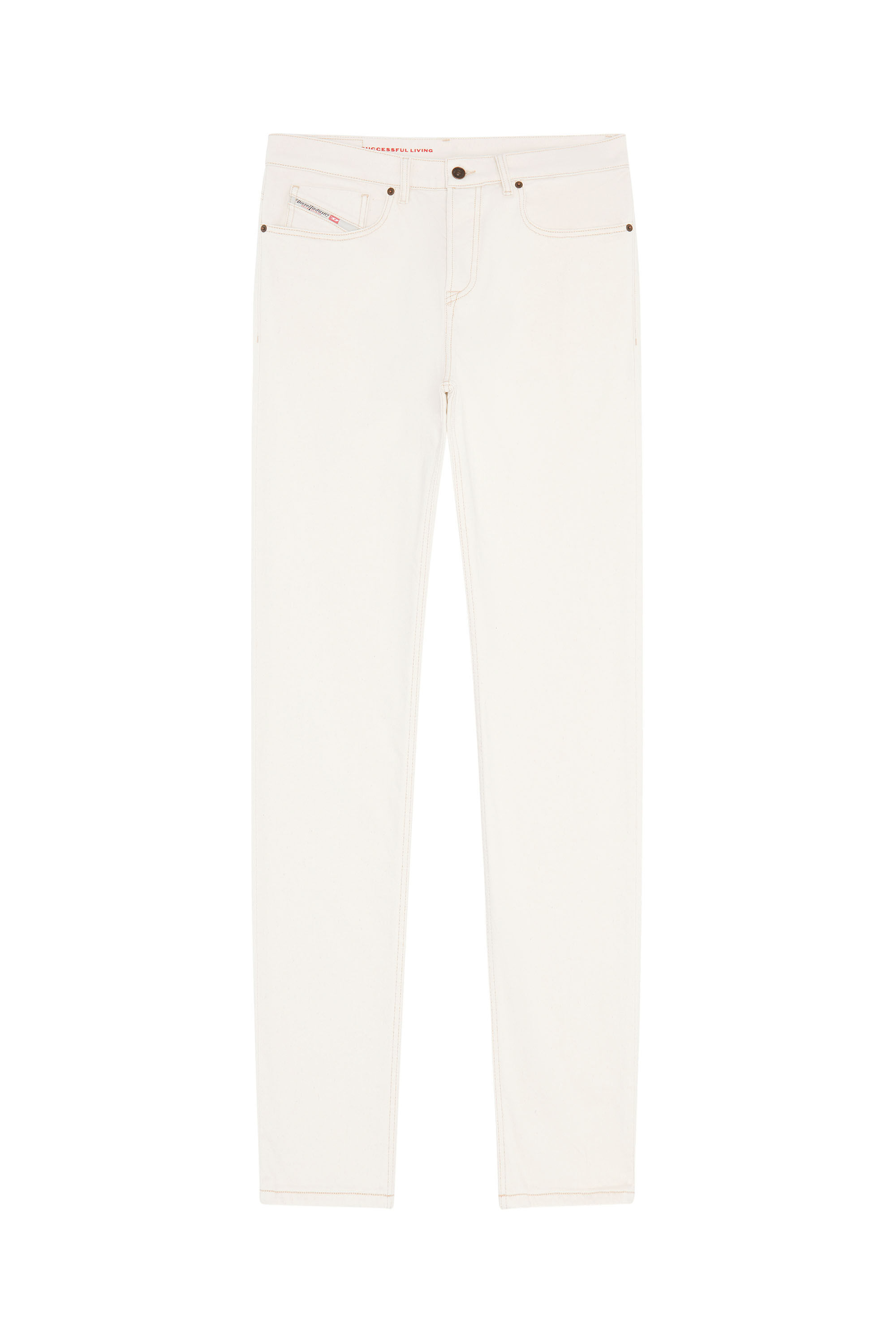Diesel - Tapered Jeans 2005 D-Fining 09B94, Tapered Jeans - 2005 D-Fining Homme in Blanc - 2