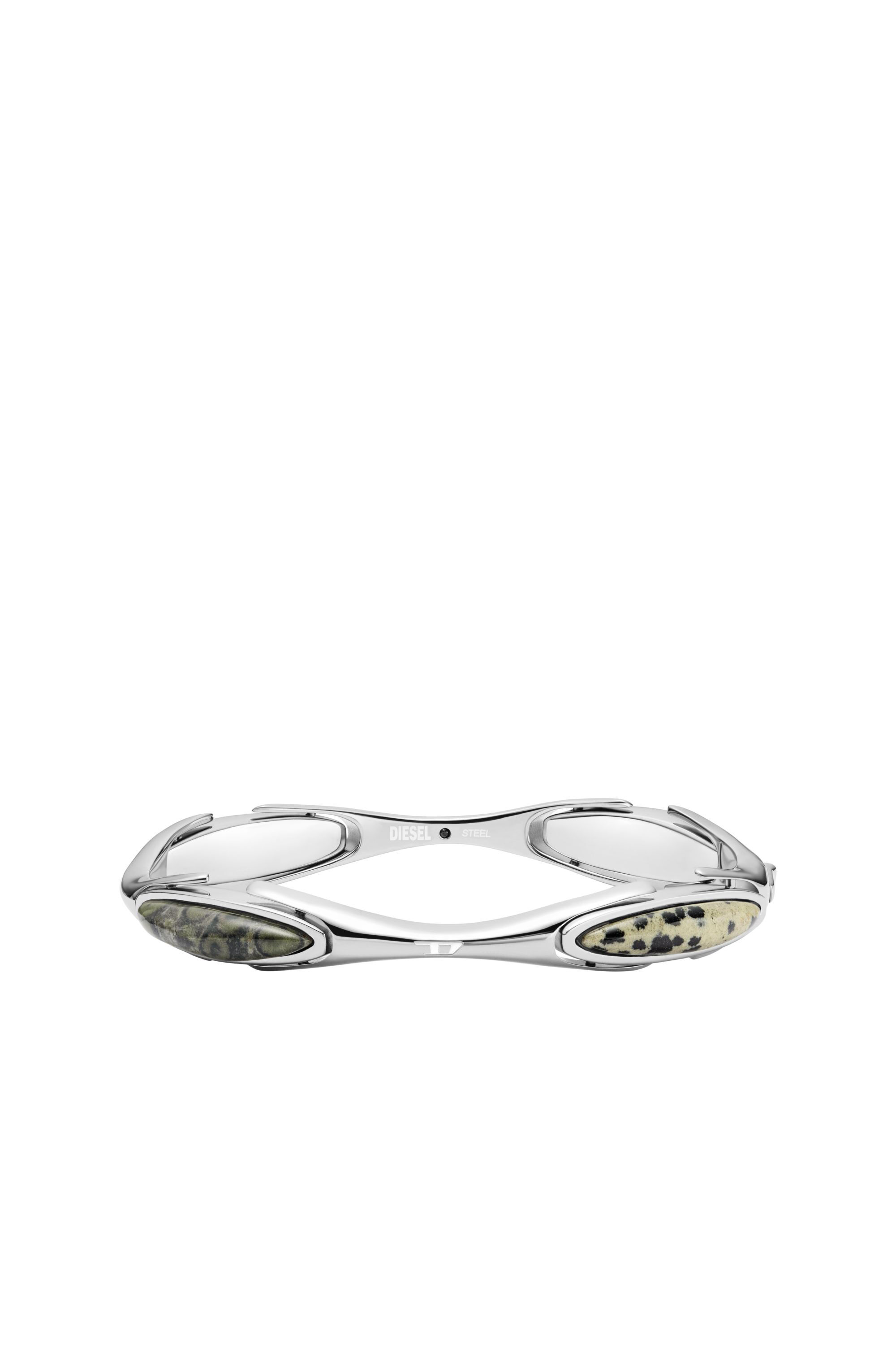 Women's Stainless Steel Bangle Bracelet | Silver | Diesel {{Country}}