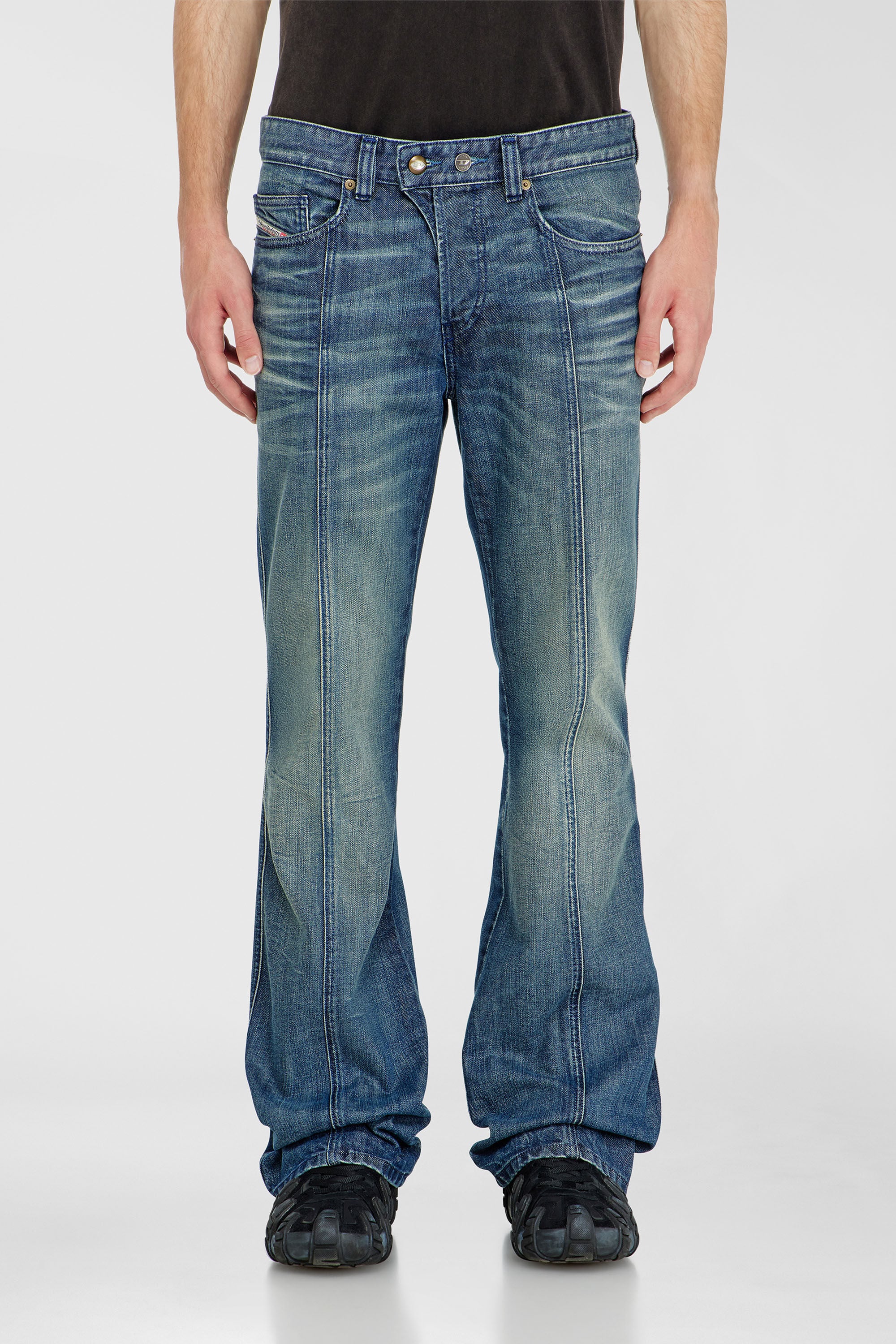 Men's Bootcut Jeans | Regular Waist 1998 D-BuckMedium blue | Diesel US