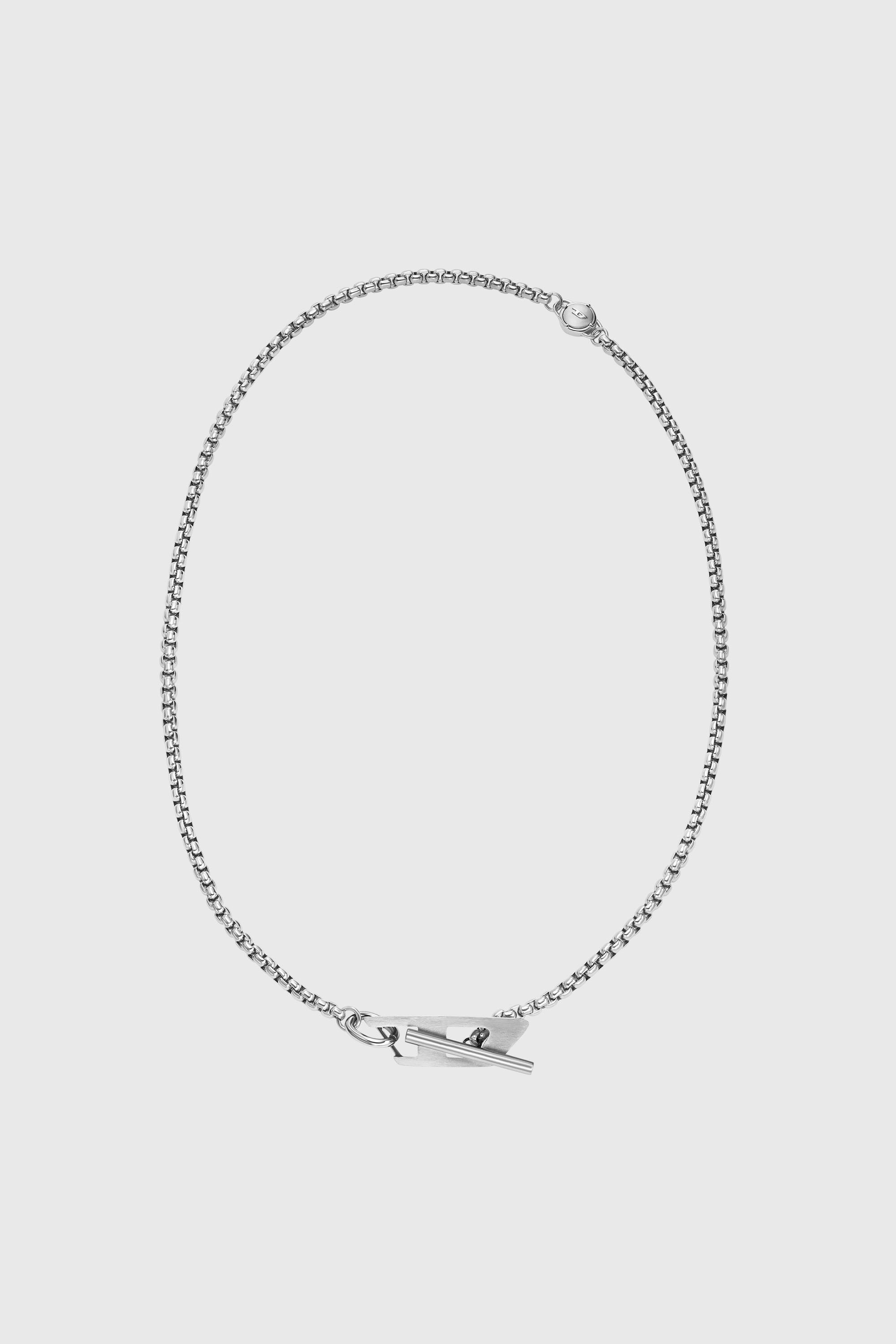 DIESEL ネックレス Women's Stainless steel chain necklace | Silver | Diesel {{Country}}
