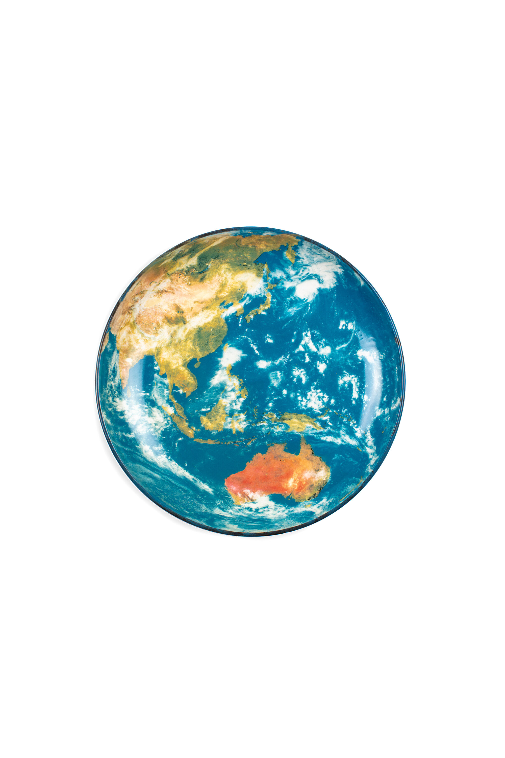 Diesel - 10834 COSMIC DINER, Assiette plate « Cosmic Diner: EARTH ASIA » en porcelaine Mixte in Bleu - 1