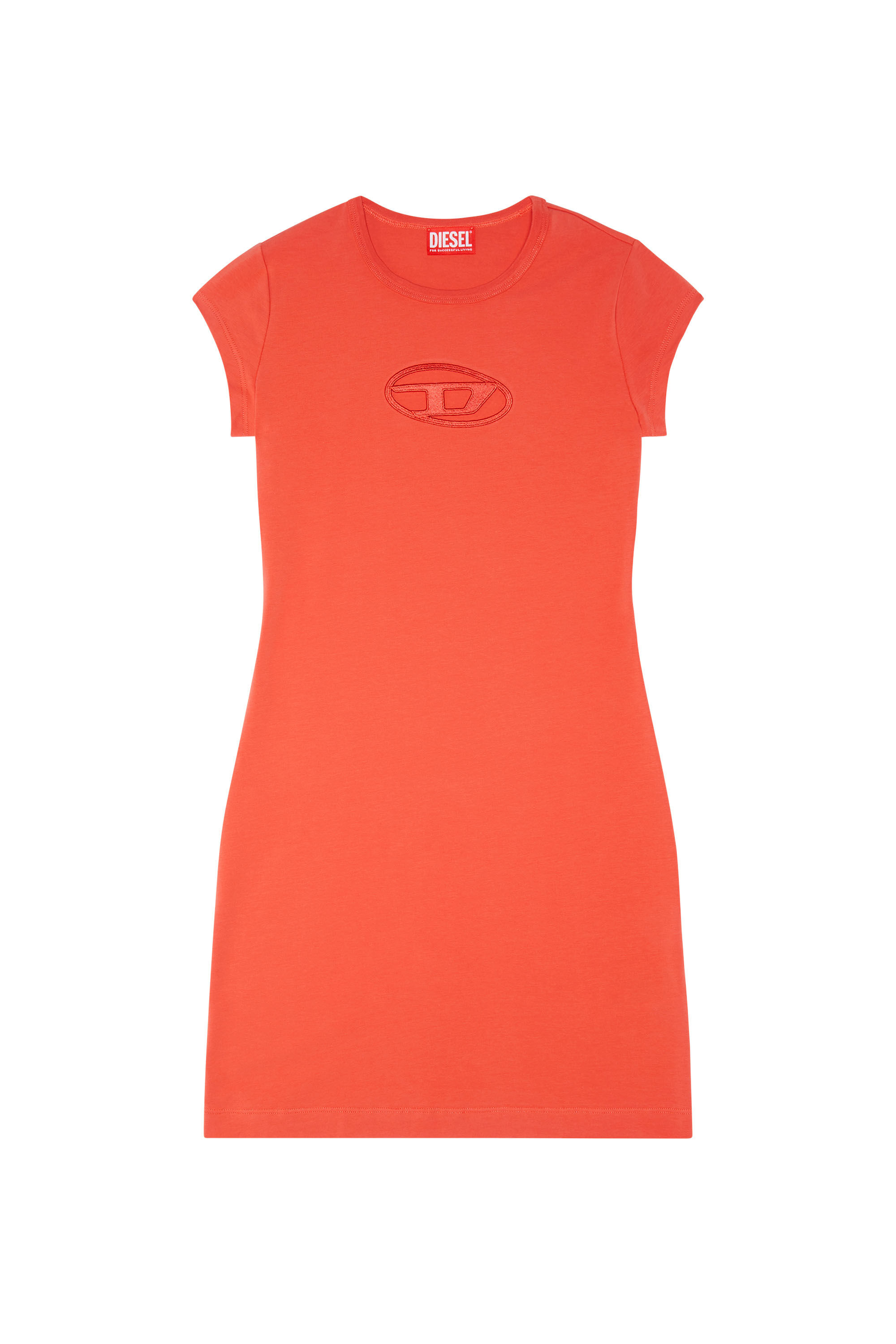 Diesel - D-ANGIEL, Female's Short dress in Coral Rose - 2