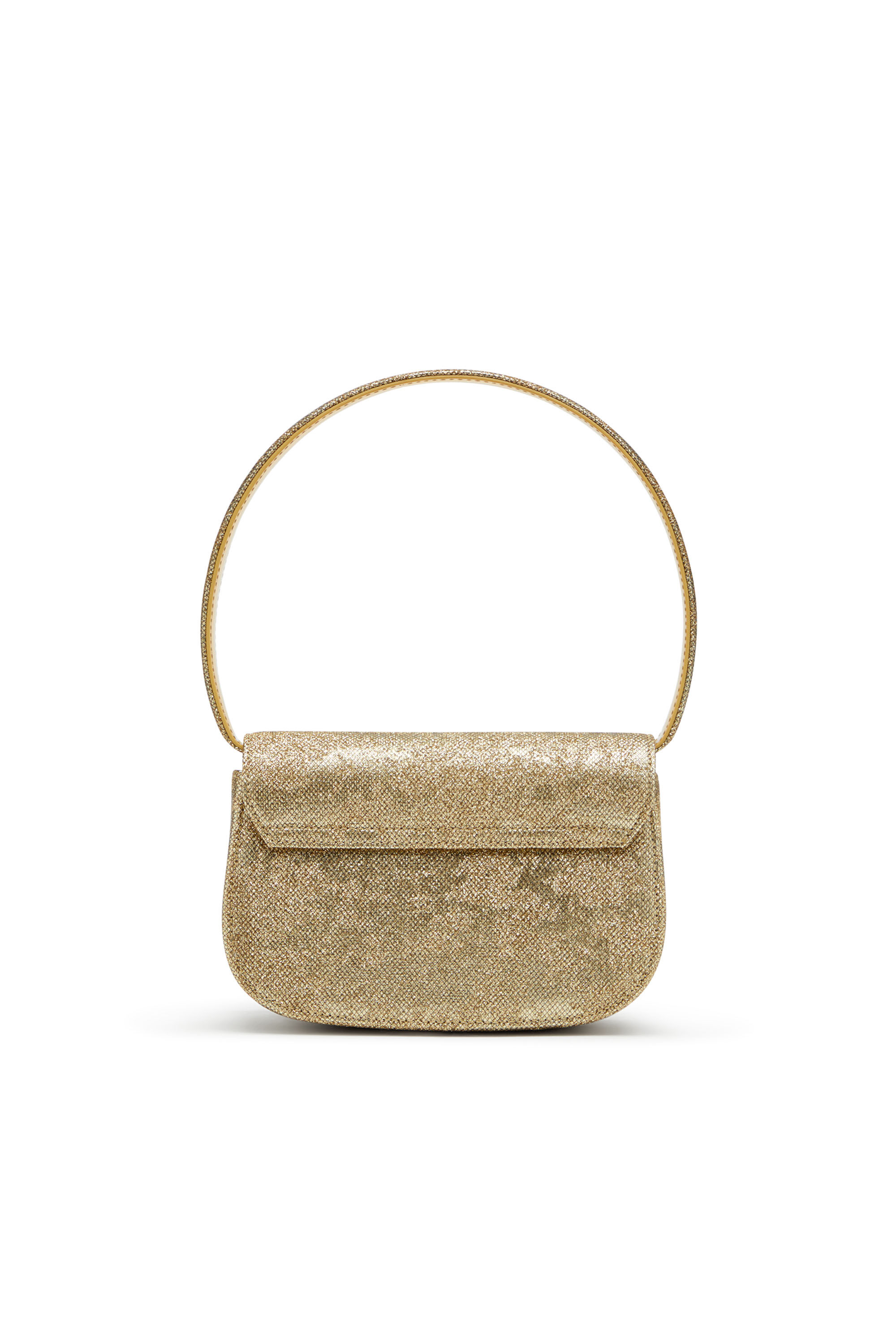 Diesel - 1DR, Female's 1DR-Iconic 1DR bag in glitter-camo Lurex in Gold - 3