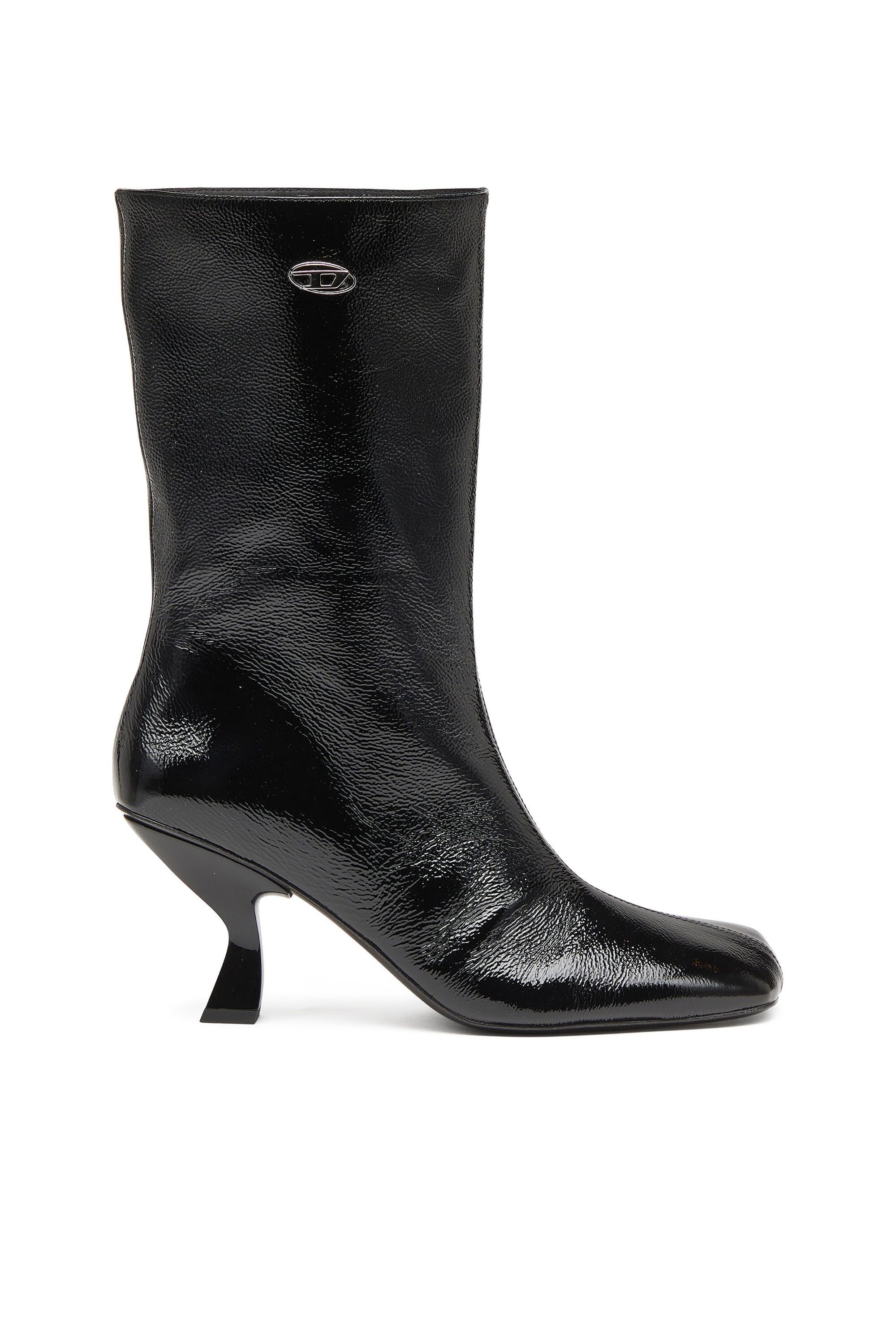Women's D-Amber-Square-toe ankle boots with naplak effect Women's D-Amber-Square-toe ankle boots with naplak effect