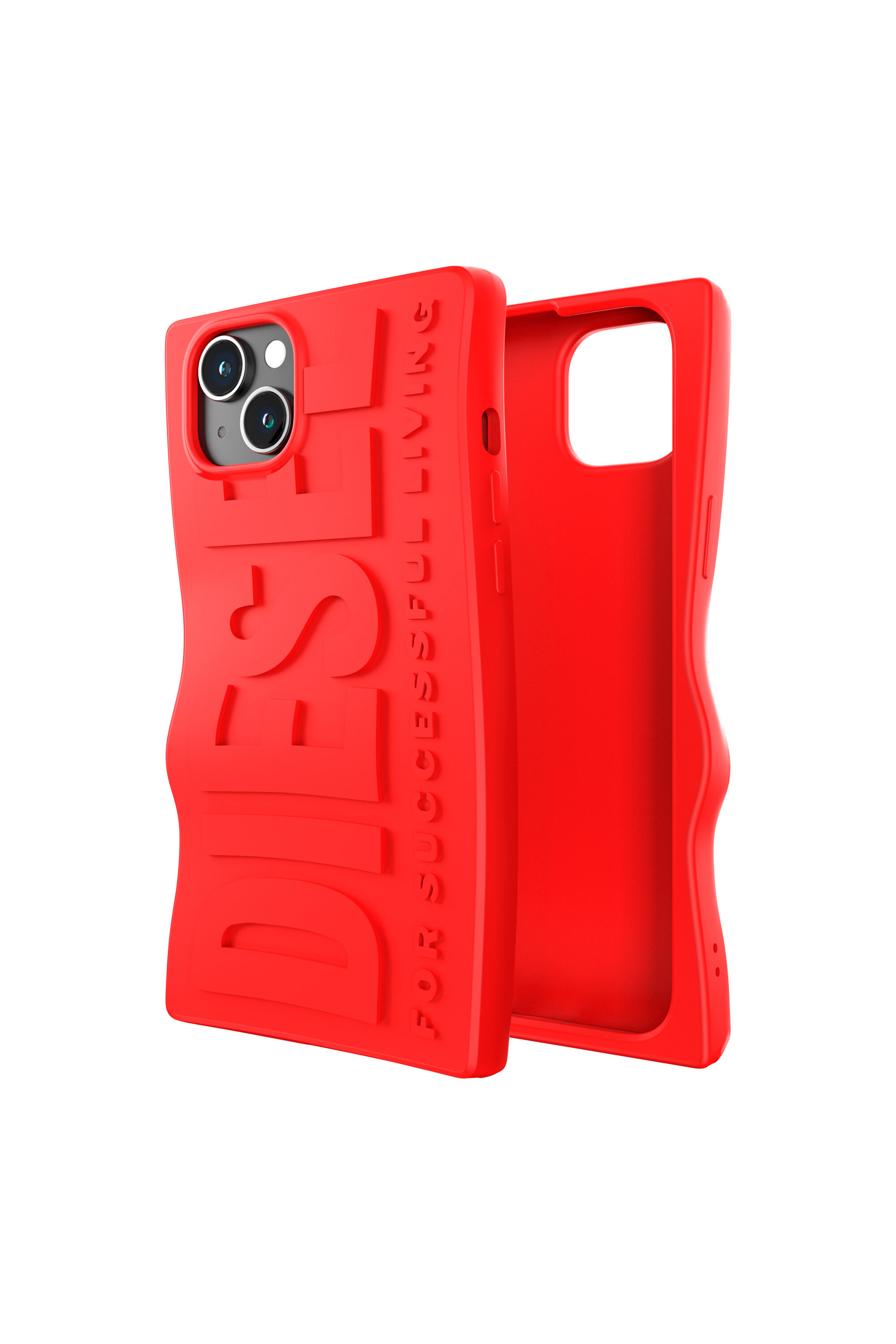 Diesel - 54118 MOULDED CASE, Coque D By iP15 Plus Mixte in Rouge - 1