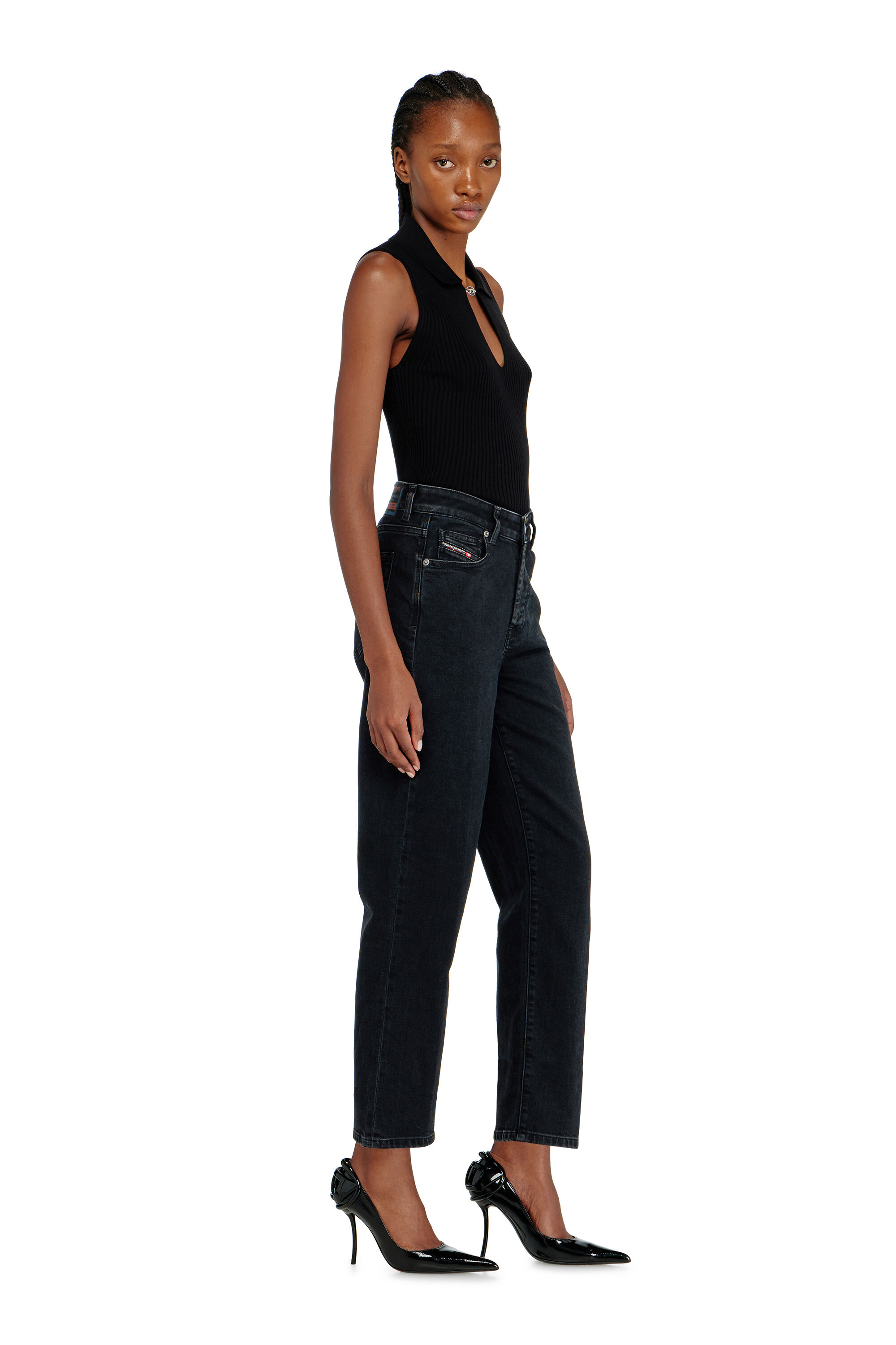 Black Straight Leg Jeans for Women | Diesel® US