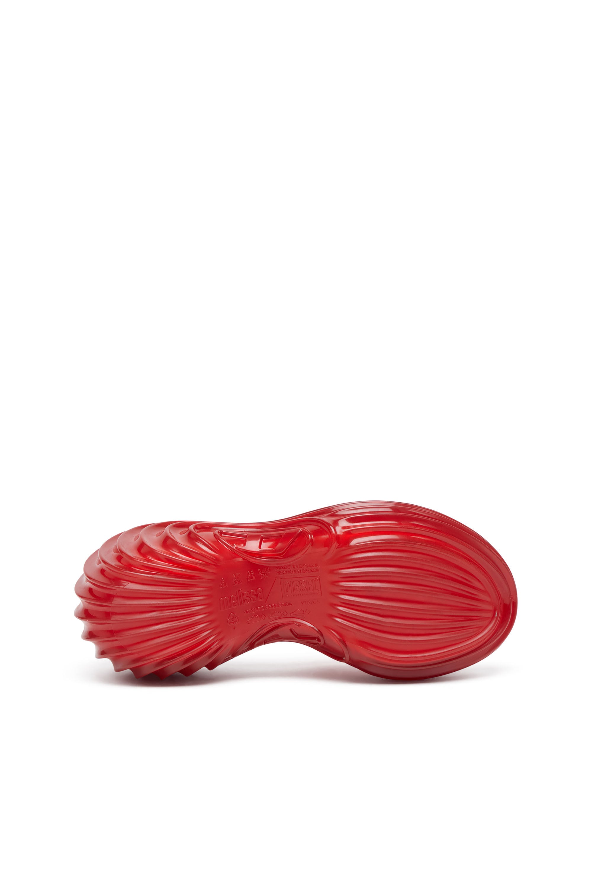 Women's Platform mule in Melflex® | Red | Diesel {{Country}}