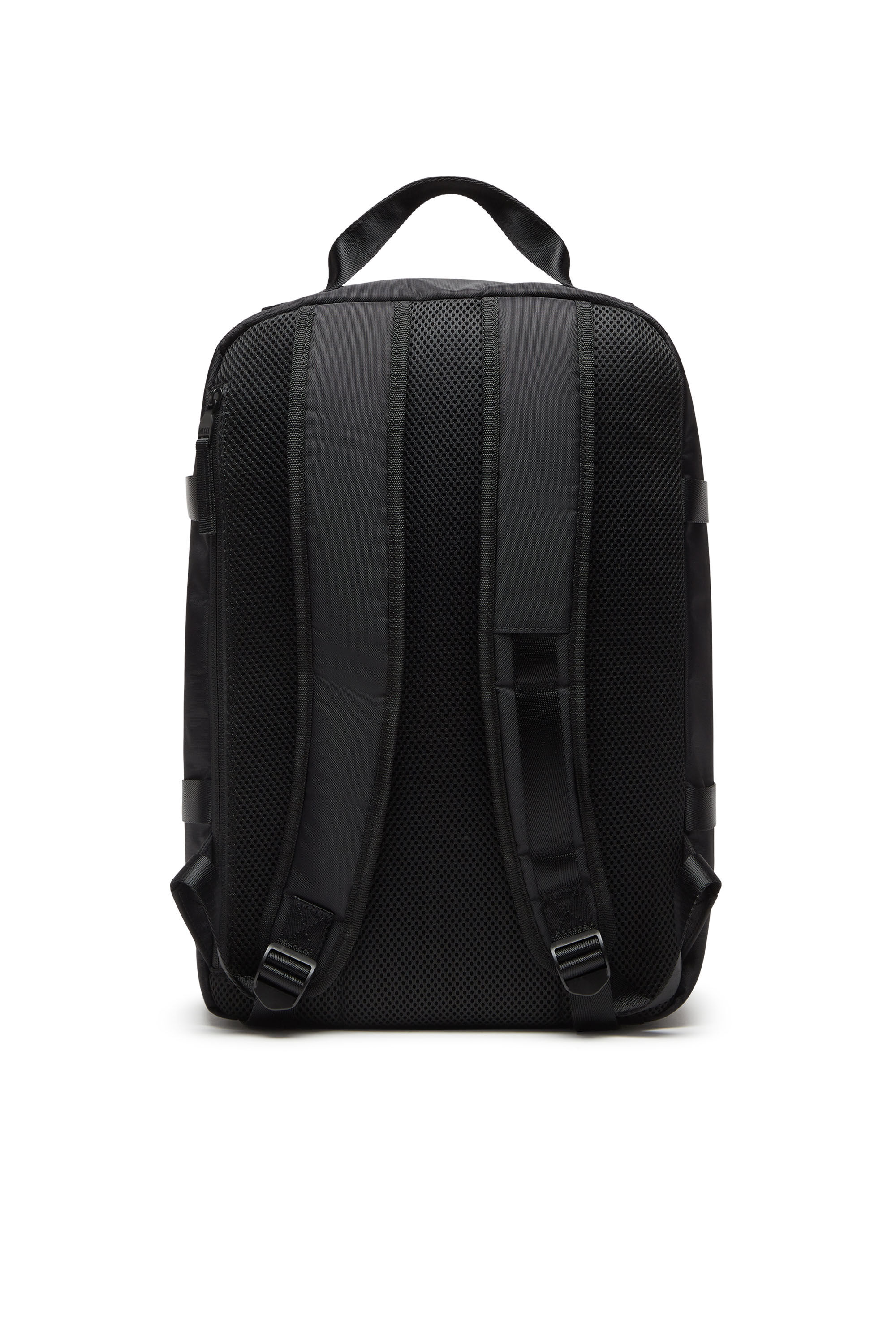 Diesel - DSRT BACKPACK, Dsrt-Sac à dos utility en nylon imprimé Homme in Noir - 3