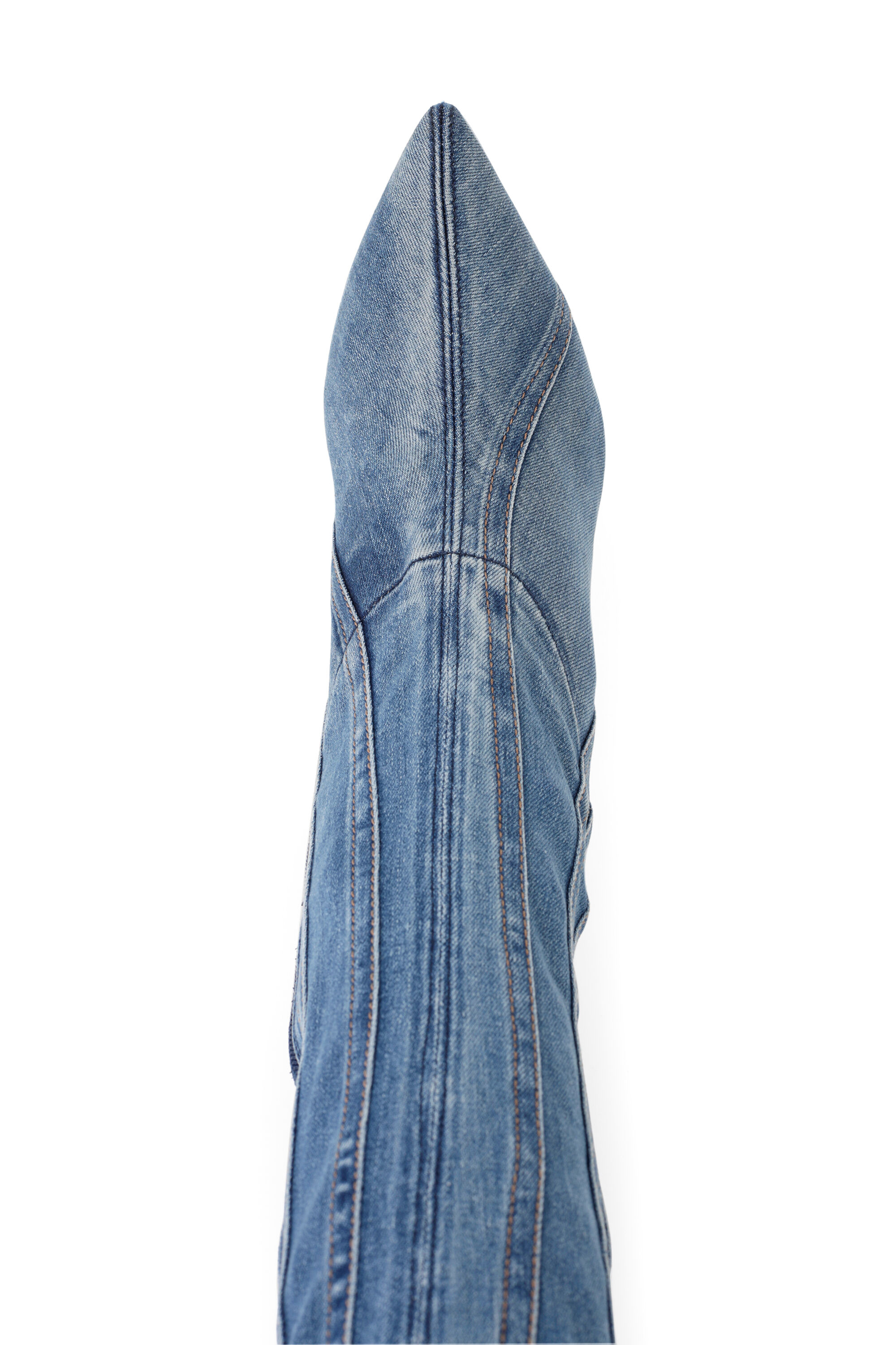 Diesel - D-YUCCA OTK, Female's D-Yucca Otk - Over-the-knee boots in denim in Blue - 4
