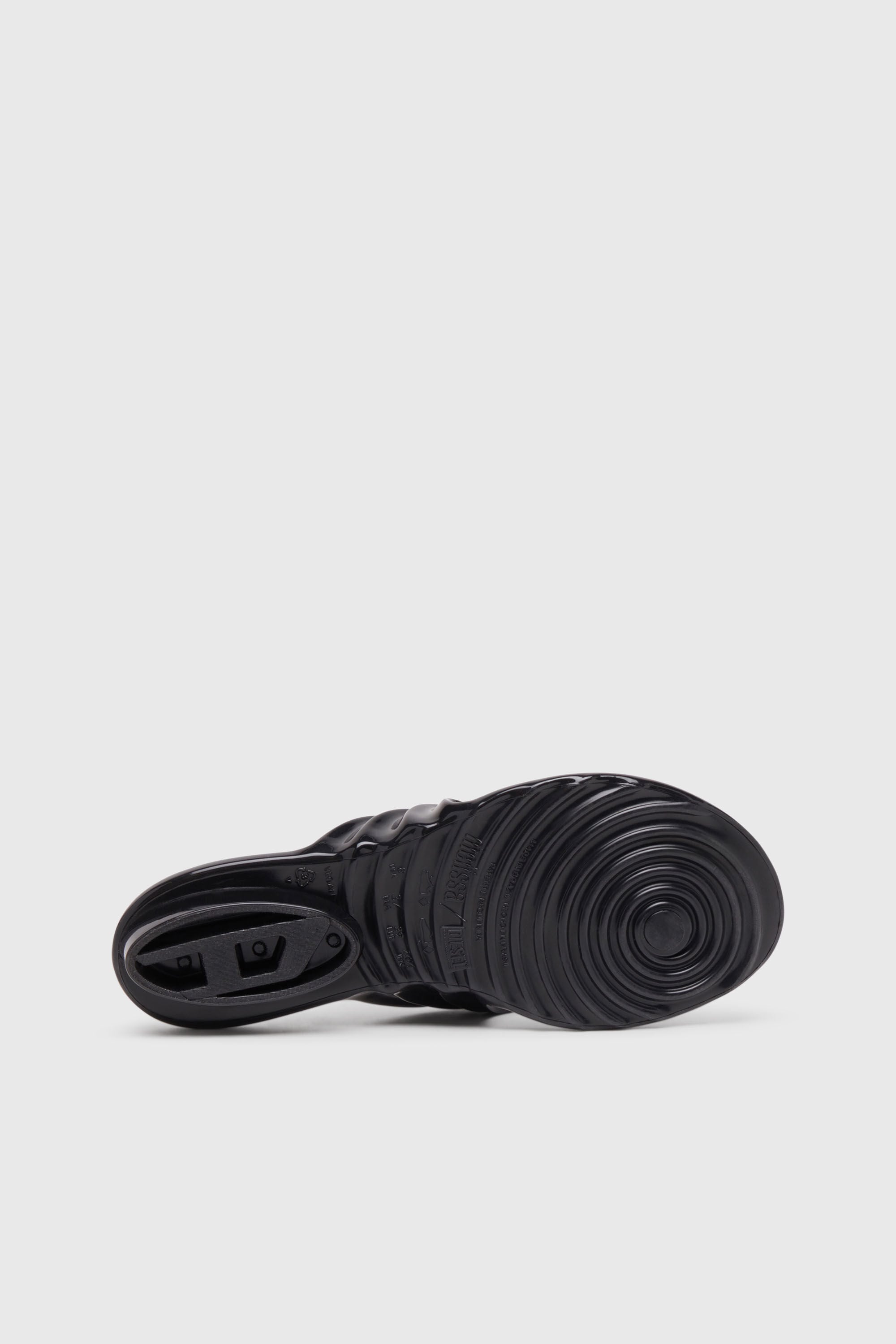 Diesel - MELISSA QUANTUM THONG, Chanclas esculturales en Melflex&reg; Mujer in Negro - 5