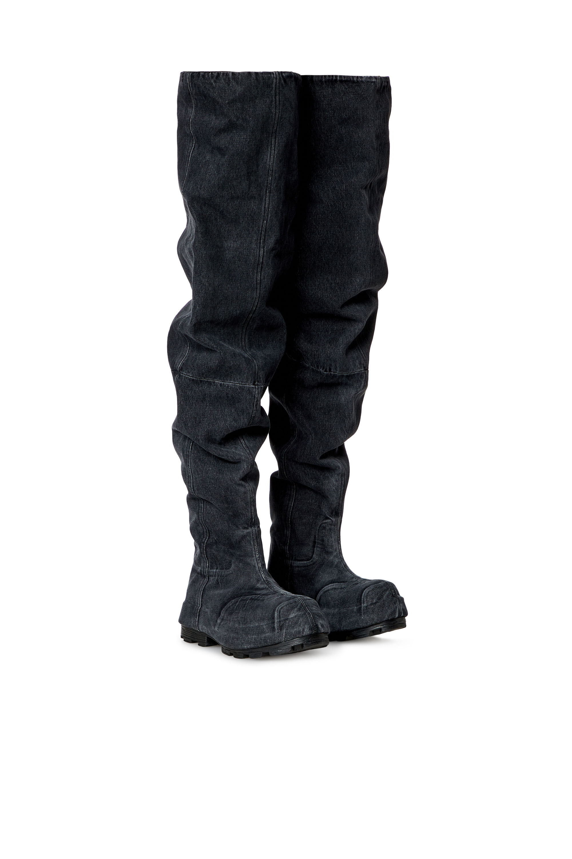 靴 diesel D-HAMMER CH MD Black D-Hammer Ch Md Boots by Diesel on Sale