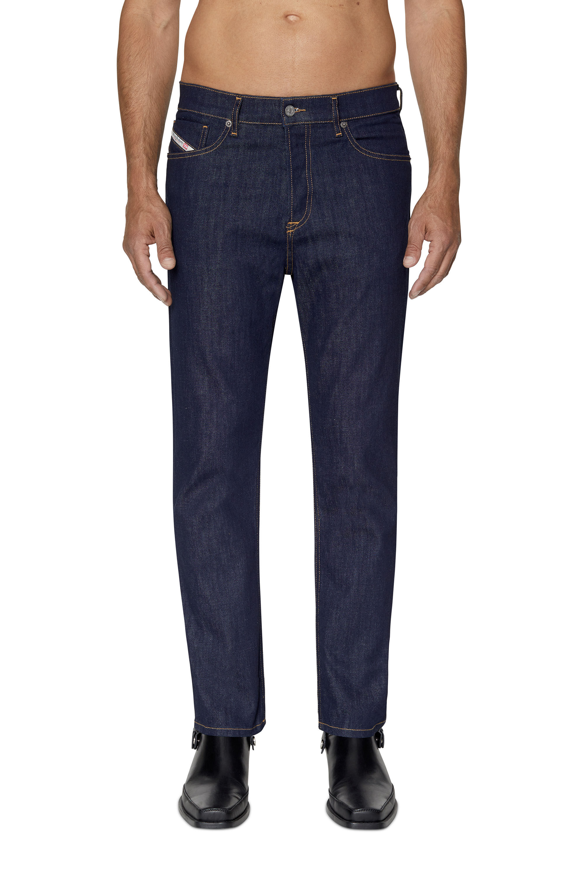 Diesel - Regular Jeans 2005 D-Fining Z9B89 Homme, Bleu Foncé - Image 2