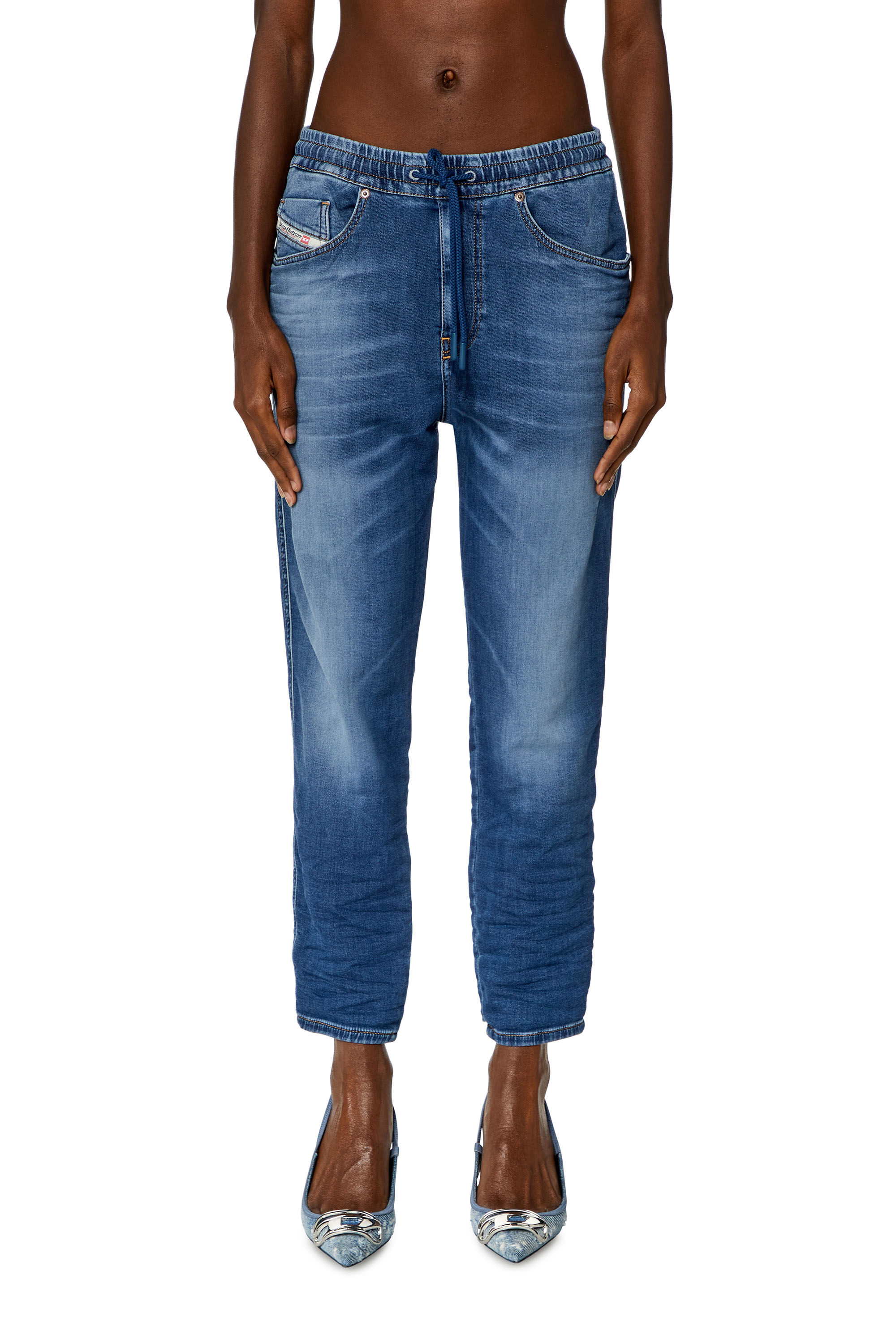 Diesel - Female's Regular 2041 D-Fayza Joggjeans® 068HY, Medium Blue - 3