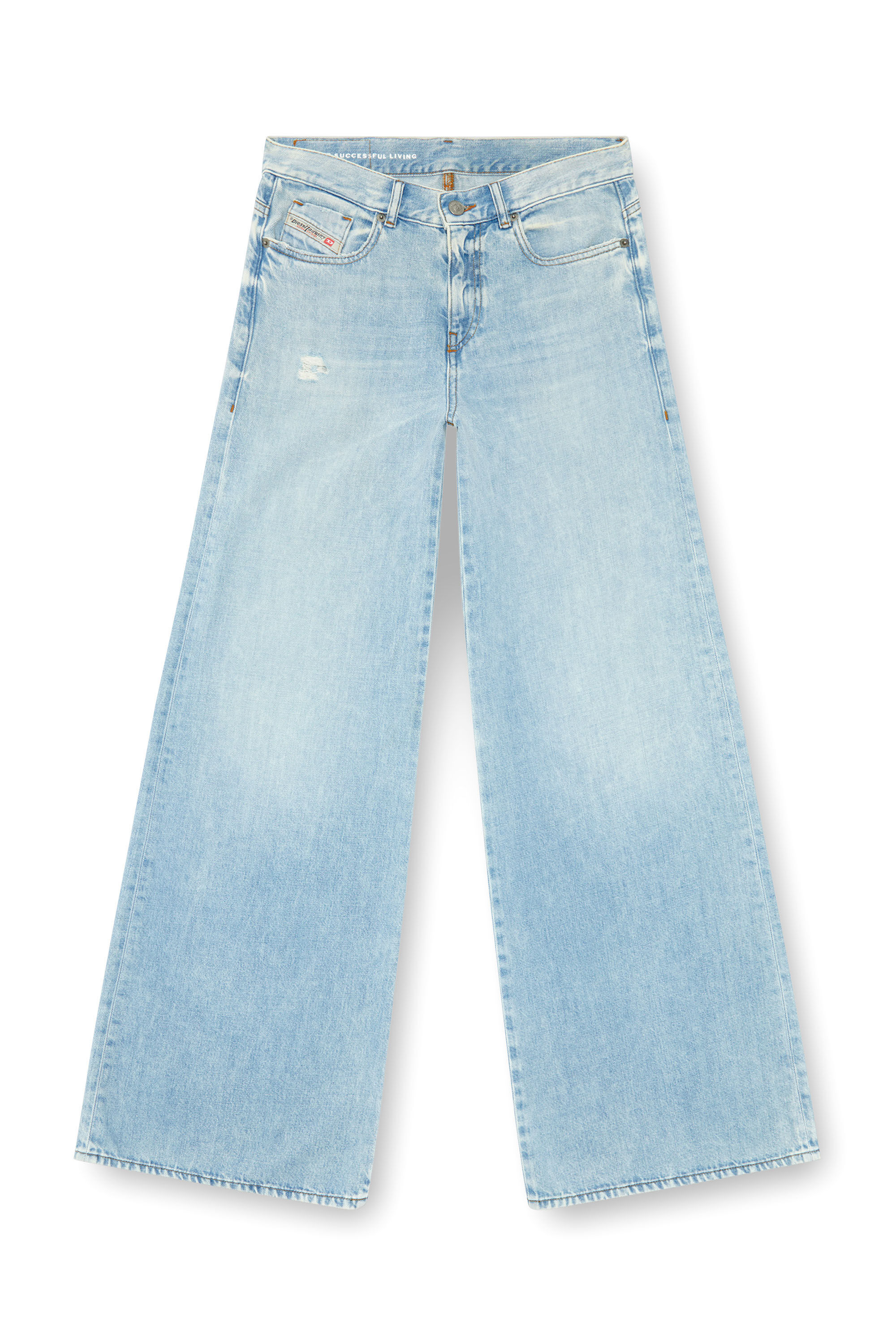 DIESEL :: ジーンズ d-akemi 068mq Women's Flare Jeans | Light Blue | Diesel 1978 D-Akemi