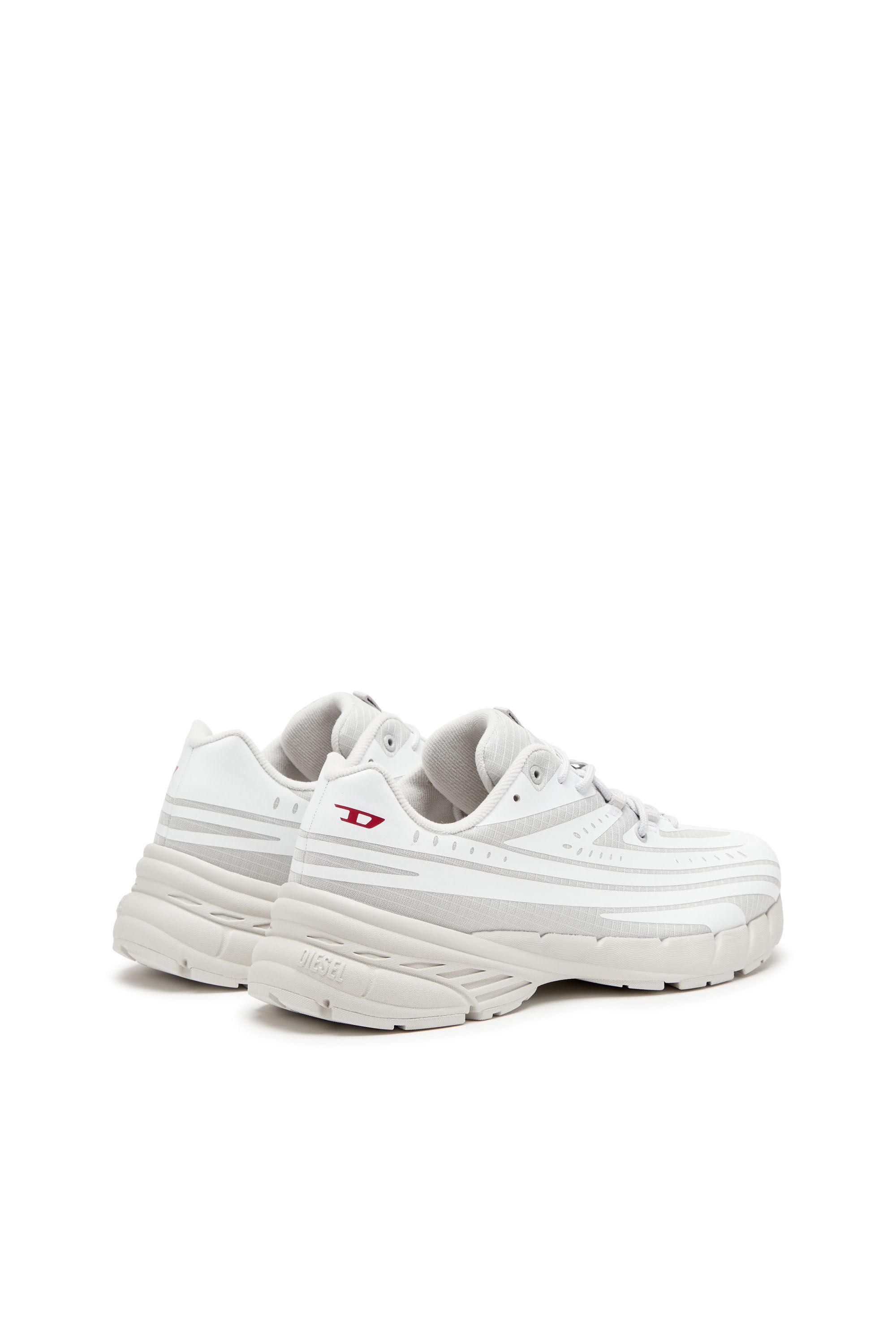 シロ Women's D-Airspeed Low-Striped sneakers in coated ripstop