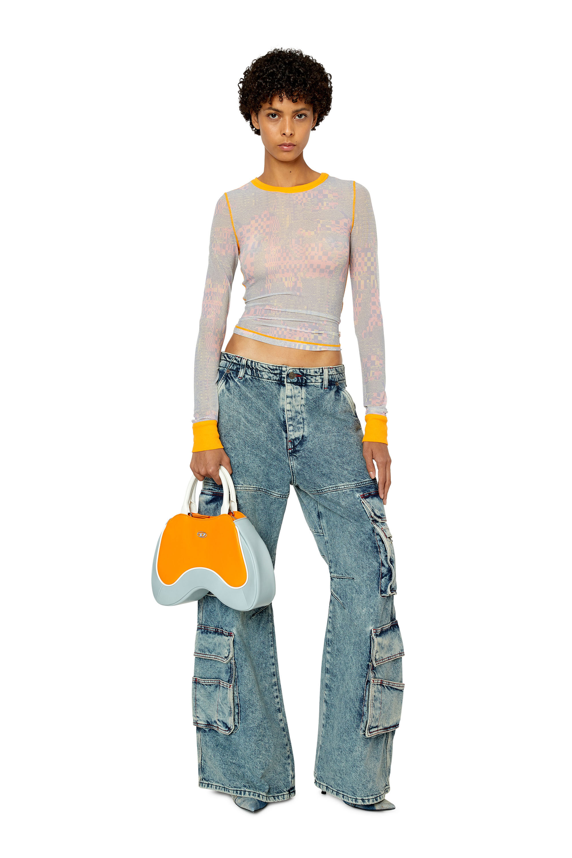 Diesel - Relaxed Jeans 1996 D-Sire 0EMAN Femme, Bleu moyen - Image 1