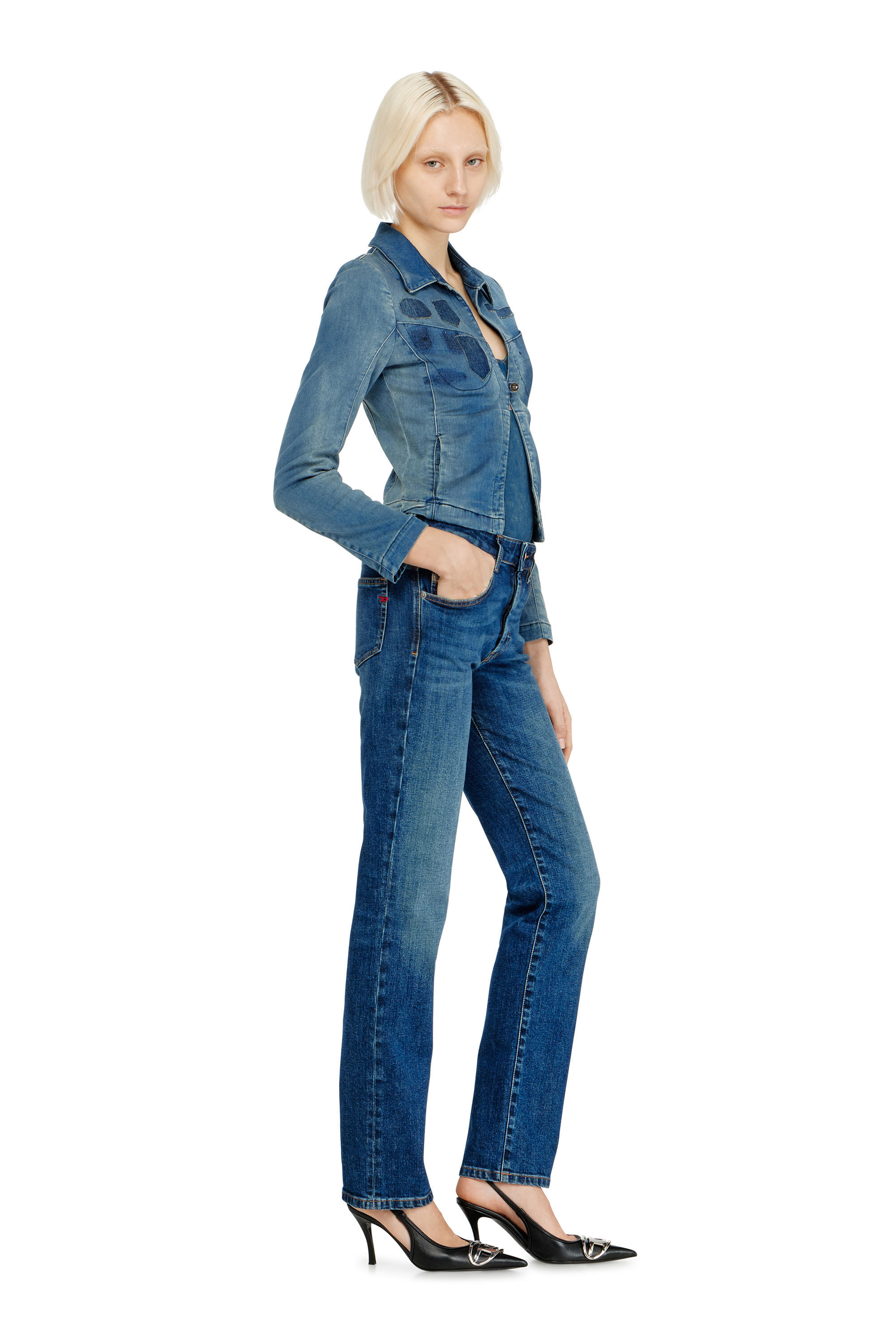 Women's Regular Jeans | Low Waist 1989 D-Mine | Dark Blue | Diesel US