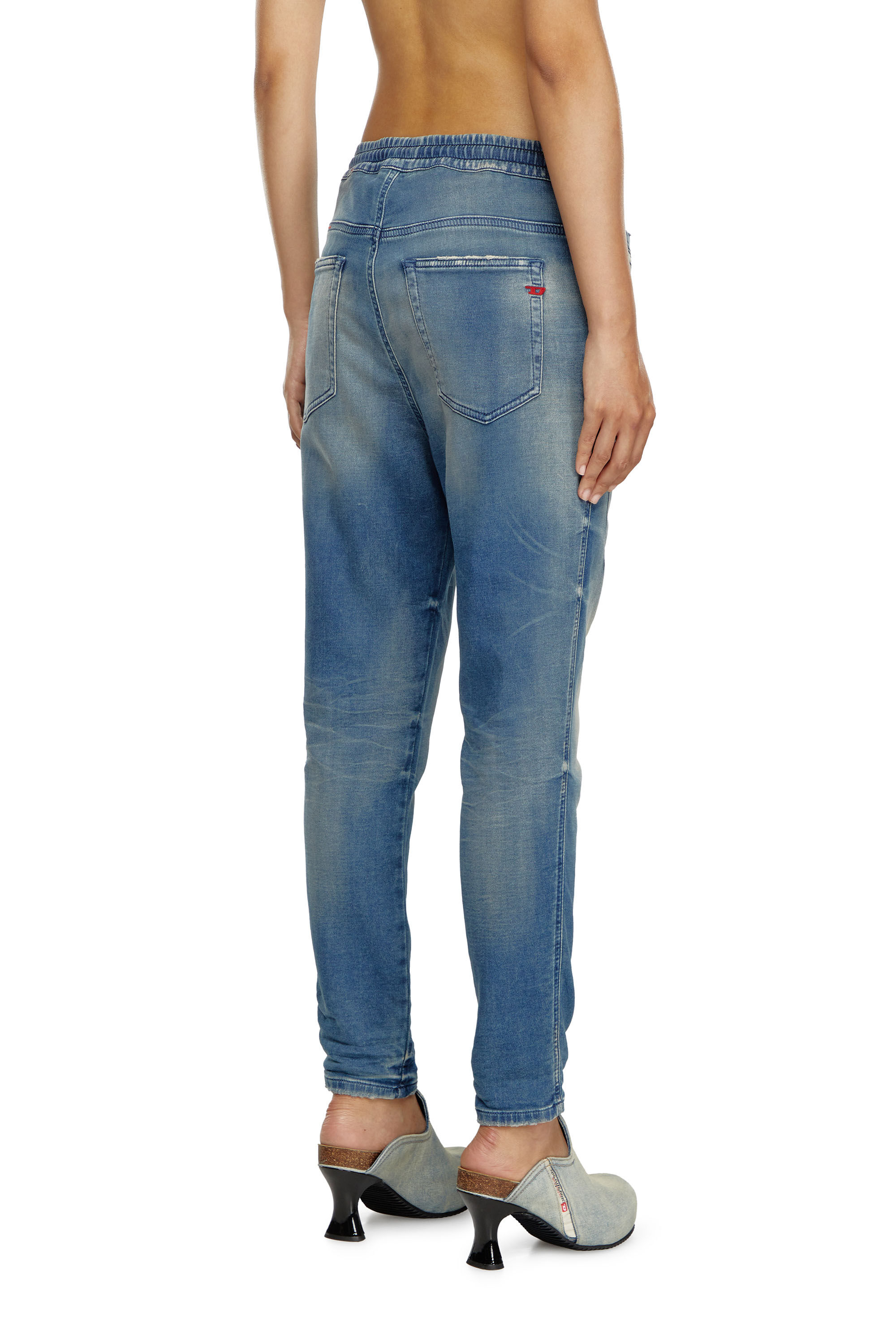 Diesel - Female's Regular 2041 D-Fayza Joggjeans® 068MG, Medium Blue - 4