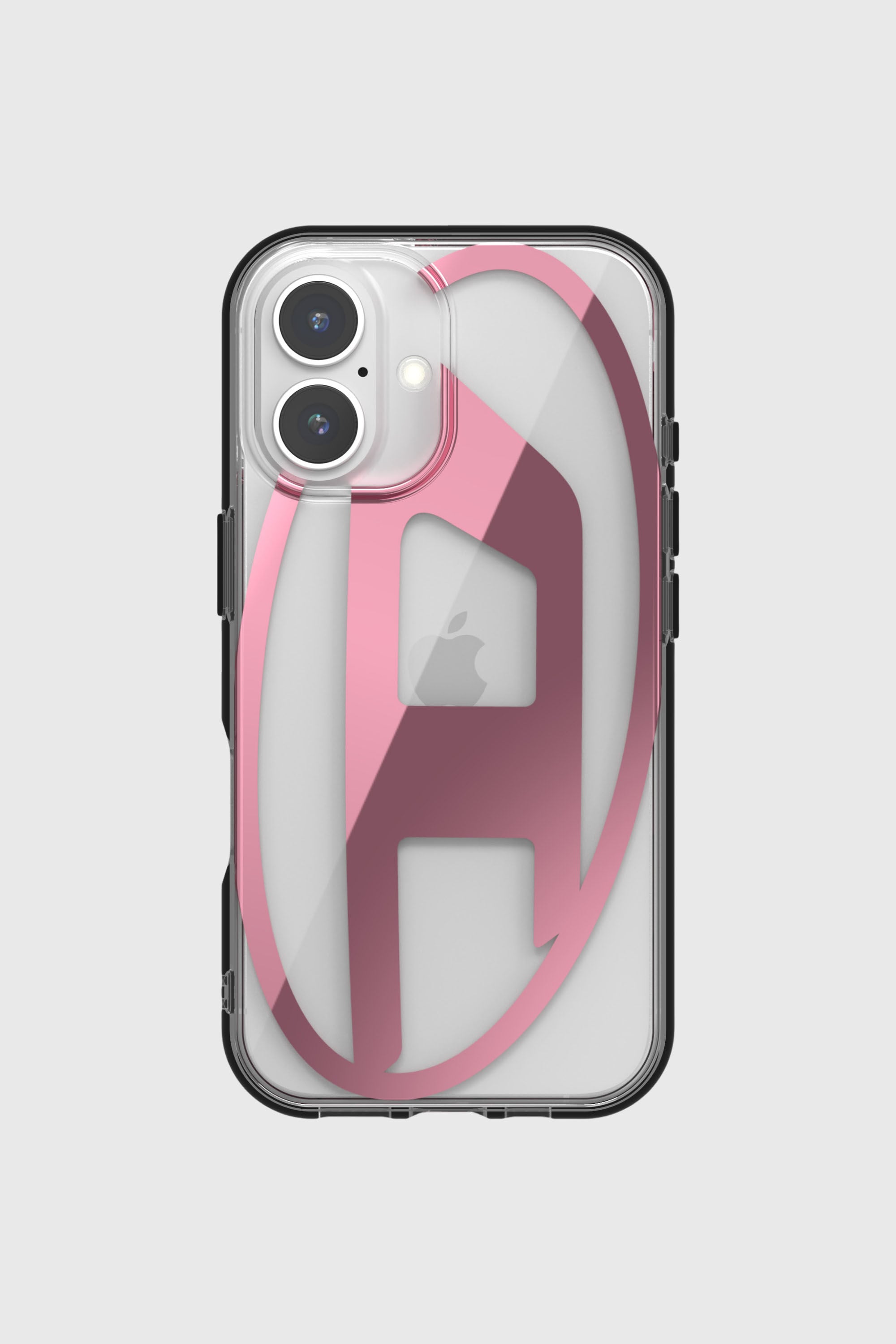 Diesel - 60143 AOP CASE, Unisex's Oval D Mirror Case for iP 16 in Pink - 2