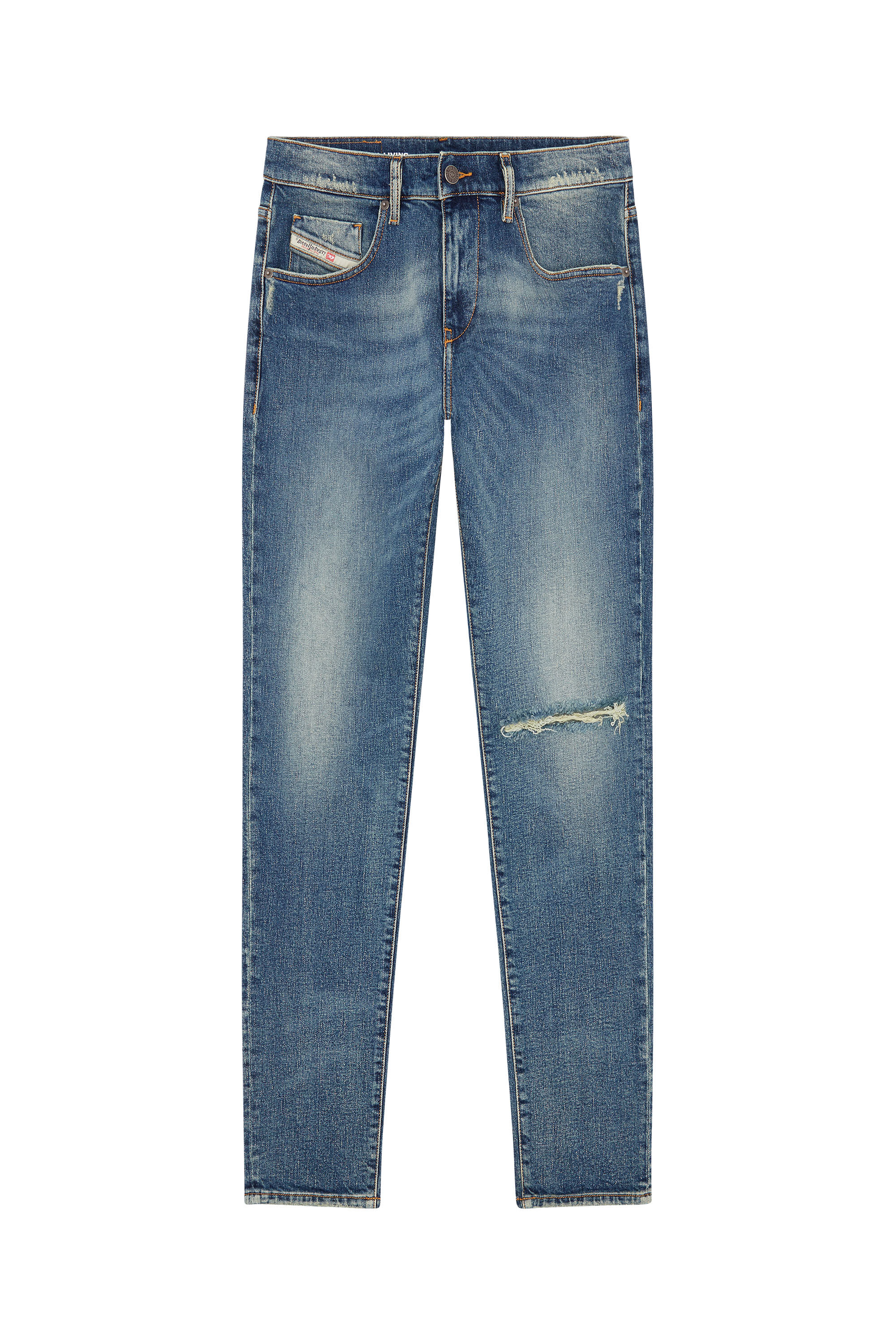 Diesel - Male's Slim Jeans 2019 D-Strukt 007M5, Dark Blue - 2
