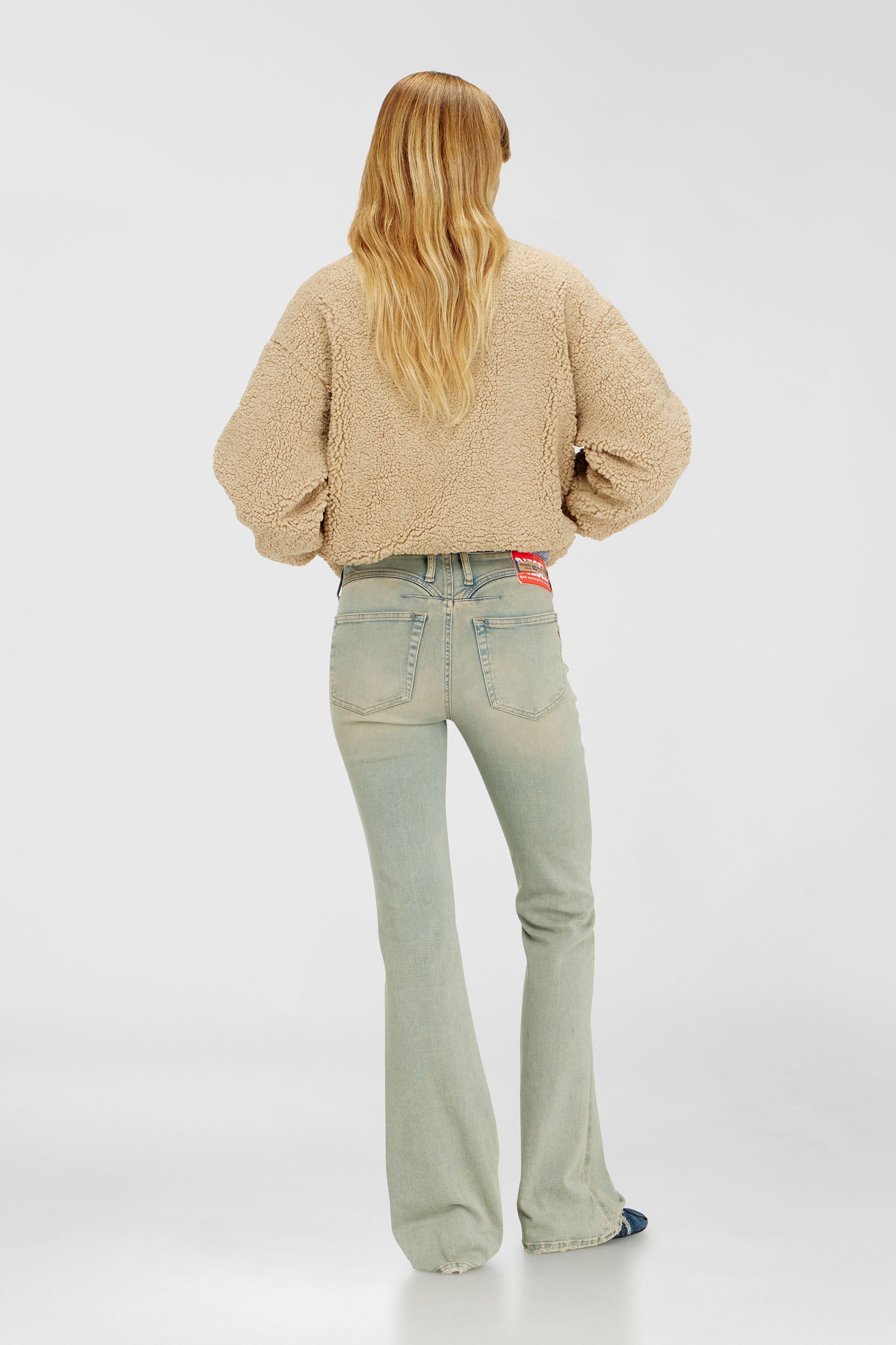 Diesel - Bootcut Jeans 1969 D-Ebbey 09Q98 Mujer, Azul Claro - 3