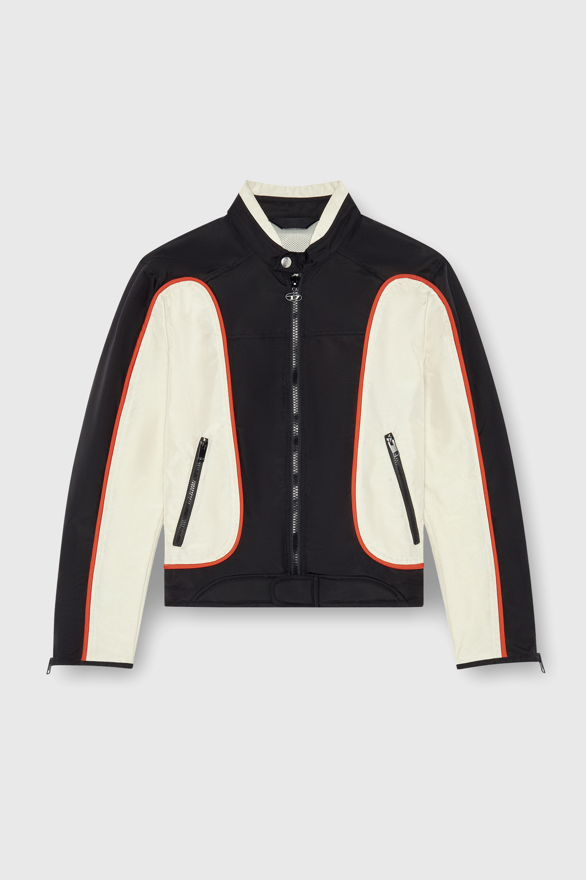 【ジョングク着用】DIESEL J-Blink-A ライダース J-BLINK Unisex: 90's Biker jacket in waterproof nylon | Diesel
