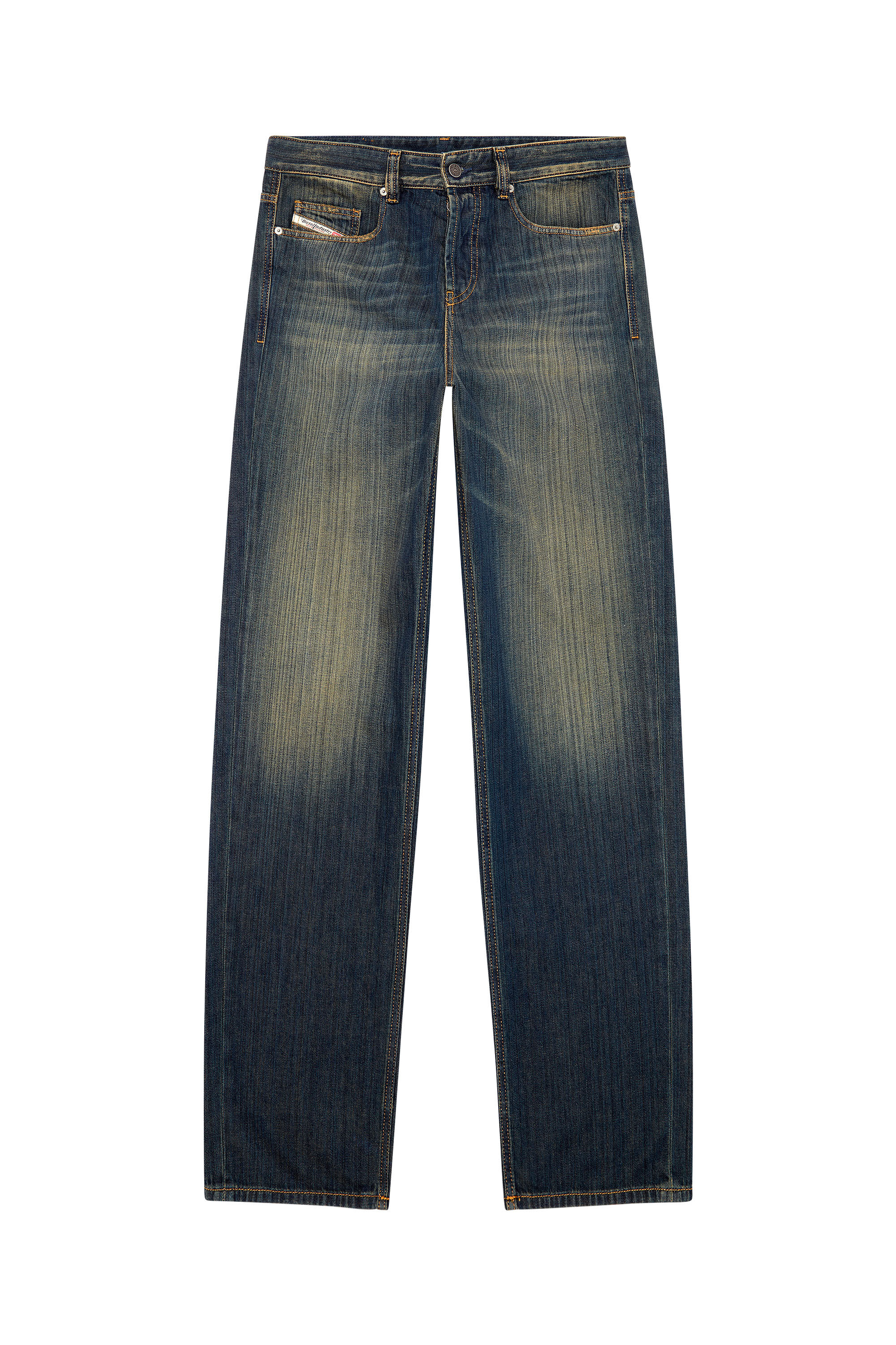 Men's Oversized Regular Jeans | Dark blue | Diesel 2001 D-Macro