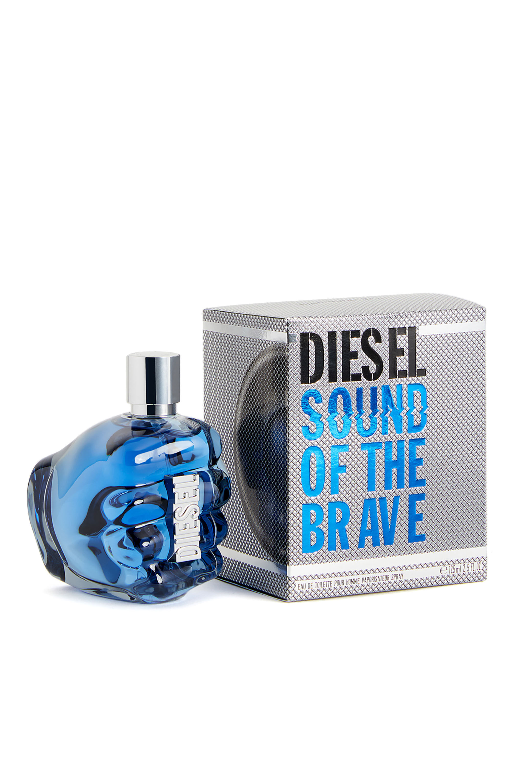 Diesel - SOUND OF THE BRAVE 125ML, Male's Sound Of The Brave 125ml, 4.2 FL.OZ, Eau de Toilette in Blue - 2