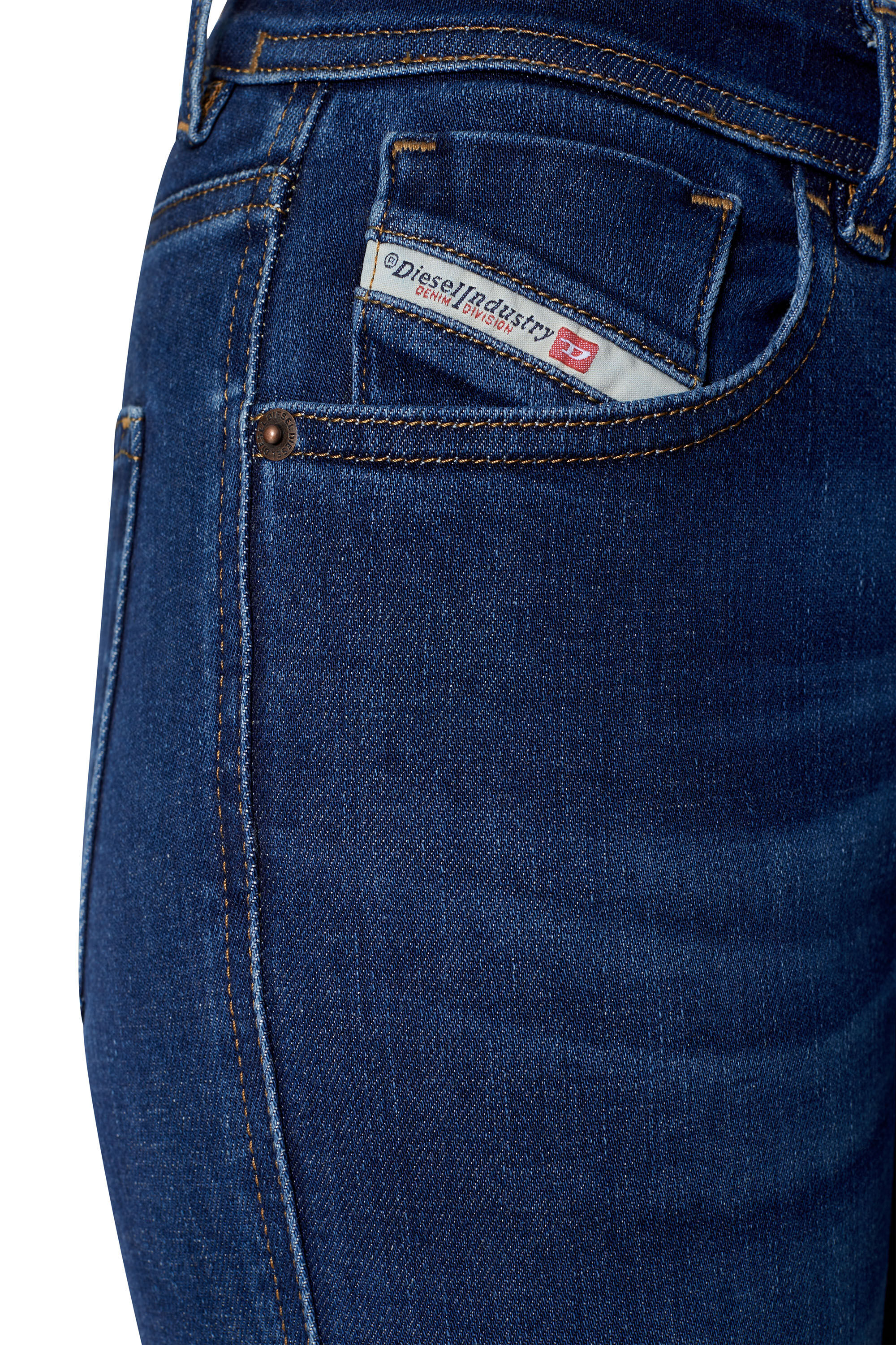Diesel - Female's Skinny Jeans 2017 Slandy 09C19, Dark Blue - 4
