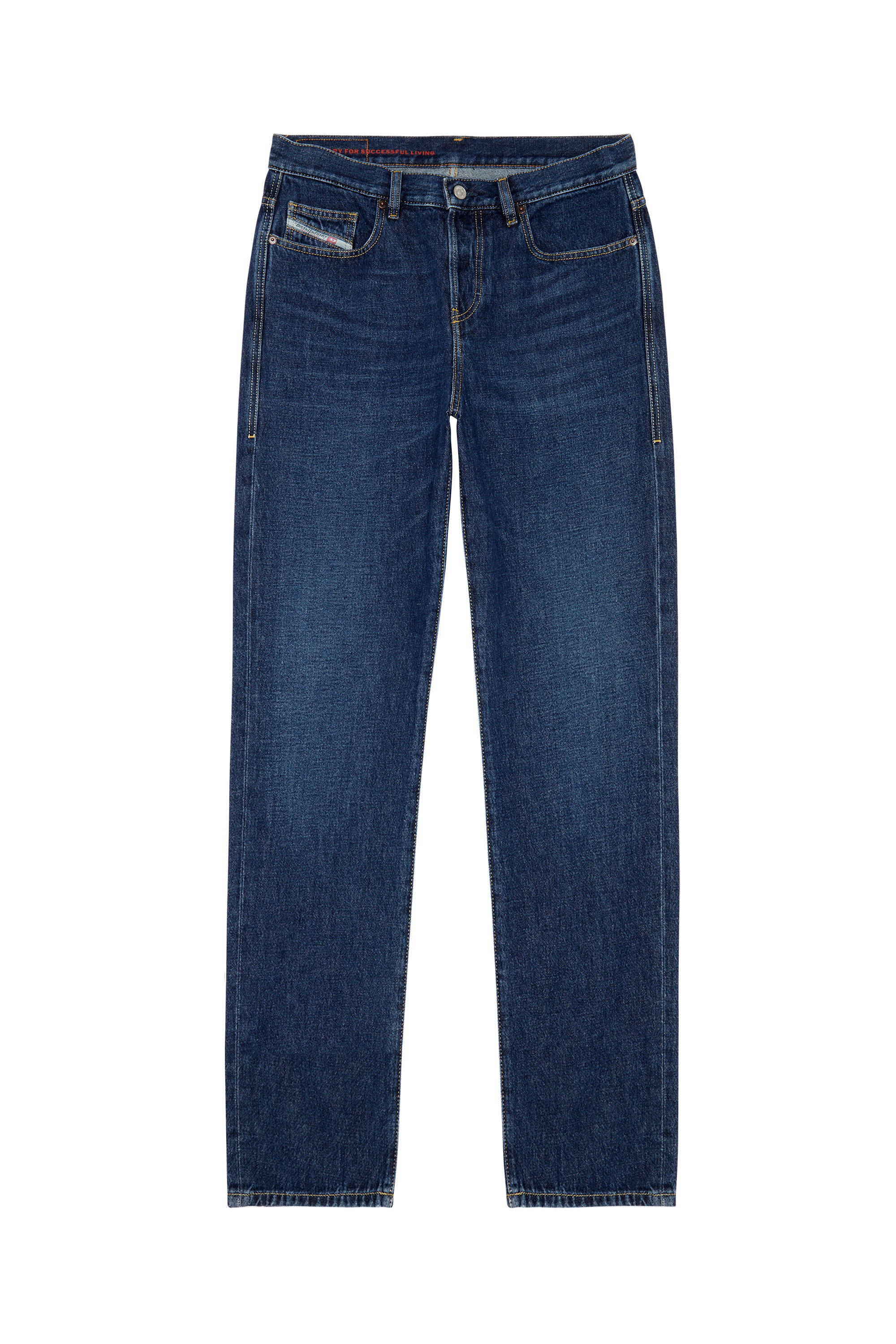 Diesel - Male's Straight Jeans 2020 D-Viker 09C03, Dark Blue - 2