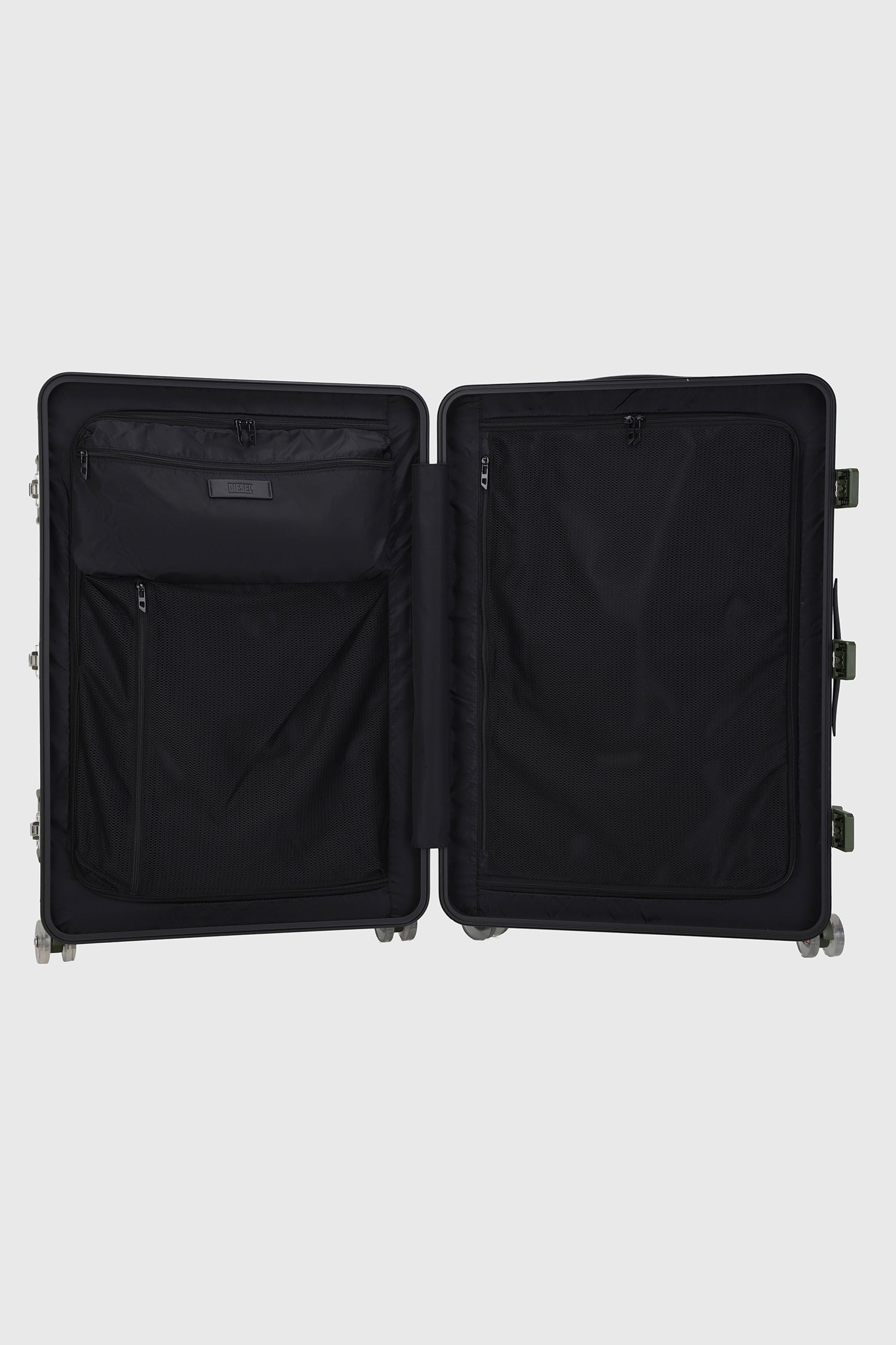 Diesel - DIESEL PC STRONG IMAGE TROLLEY- DSL003, Valise robuste taille L Mixte in Vert - 3