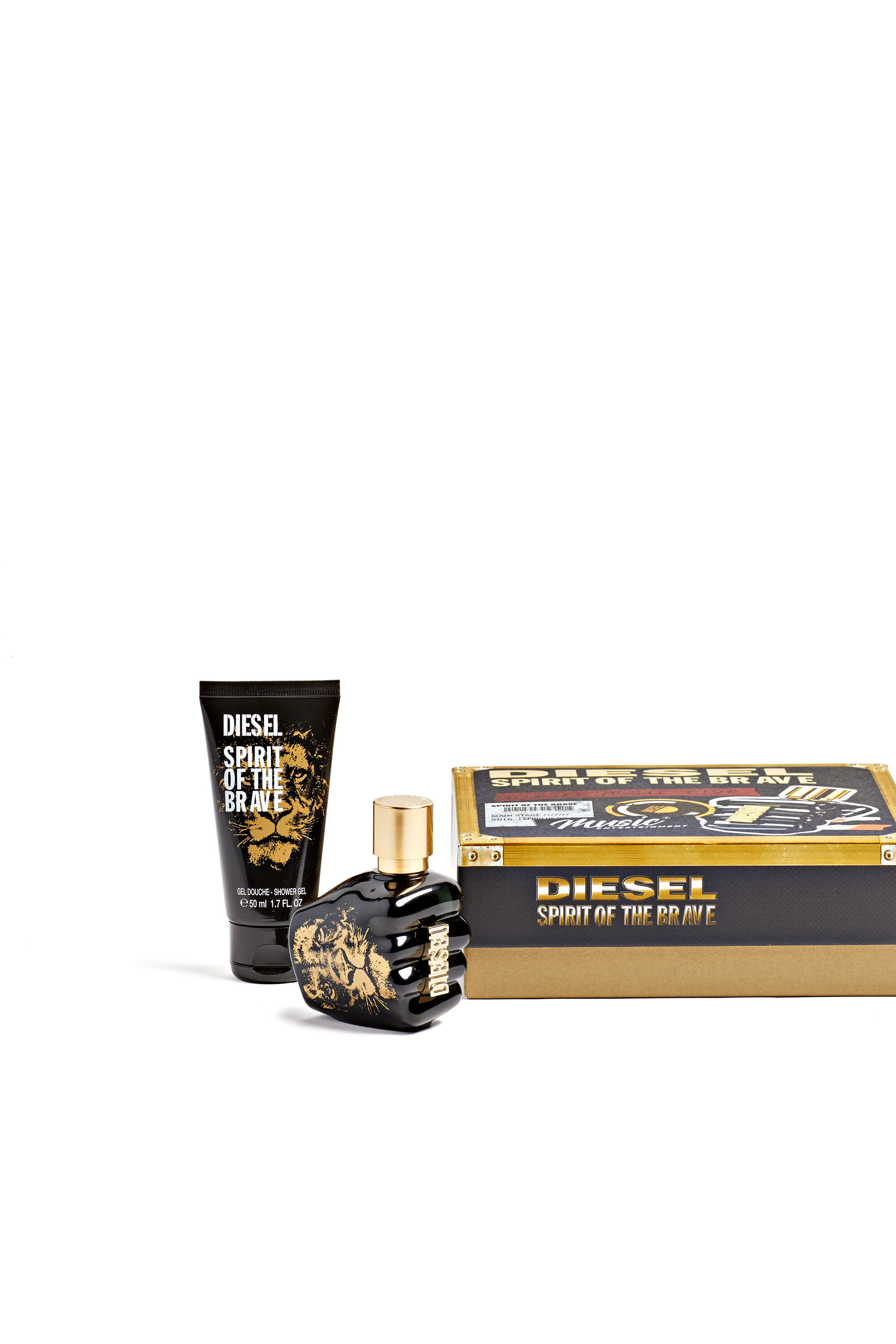 Diesel - SPIRIT OF THE BRAVE 35 ML GIFT SET, Male's Spirit Of The Brave Gift set in Black - 1