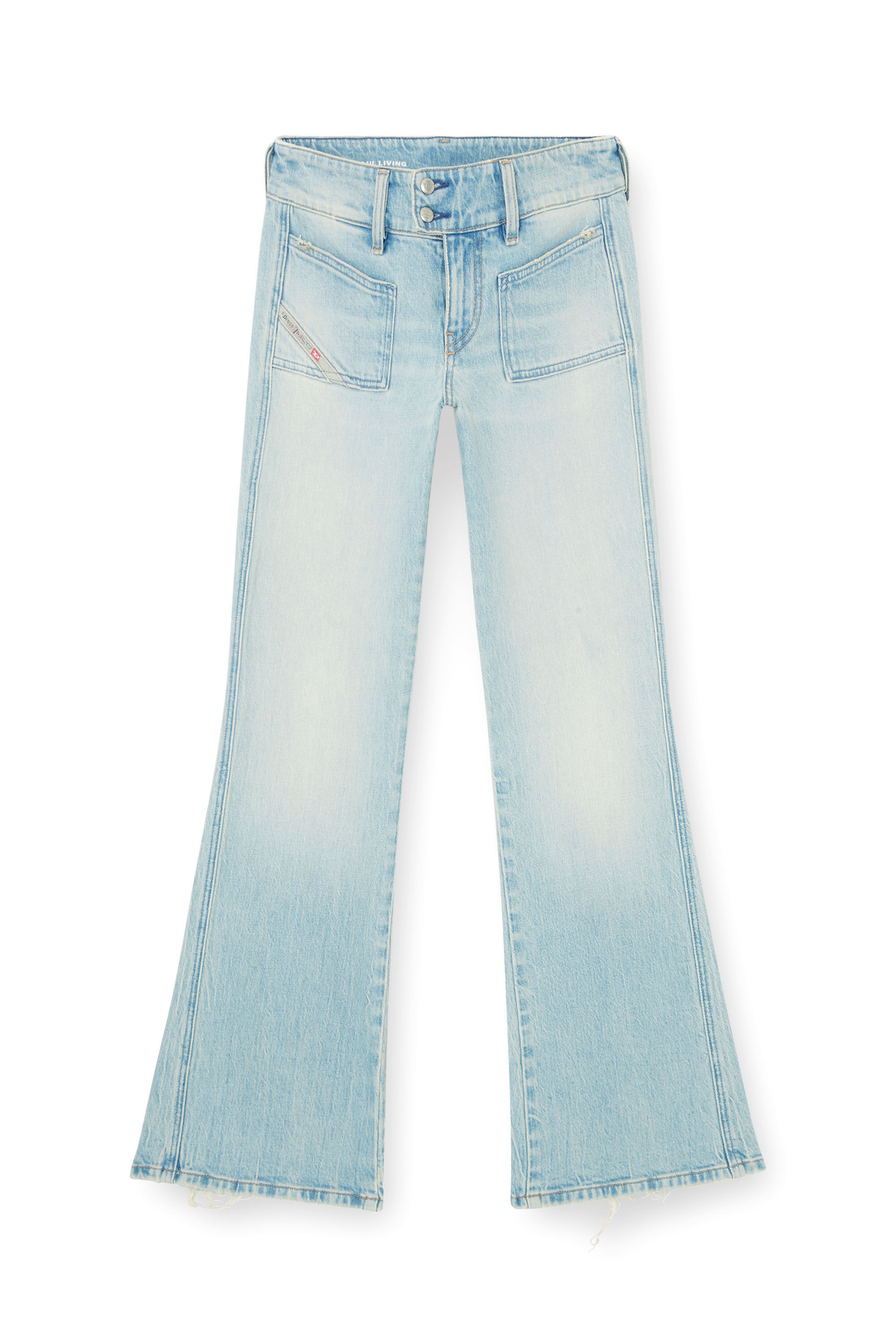 Women's Bootcut Jeans | Light Blue | Diesel D-Hush