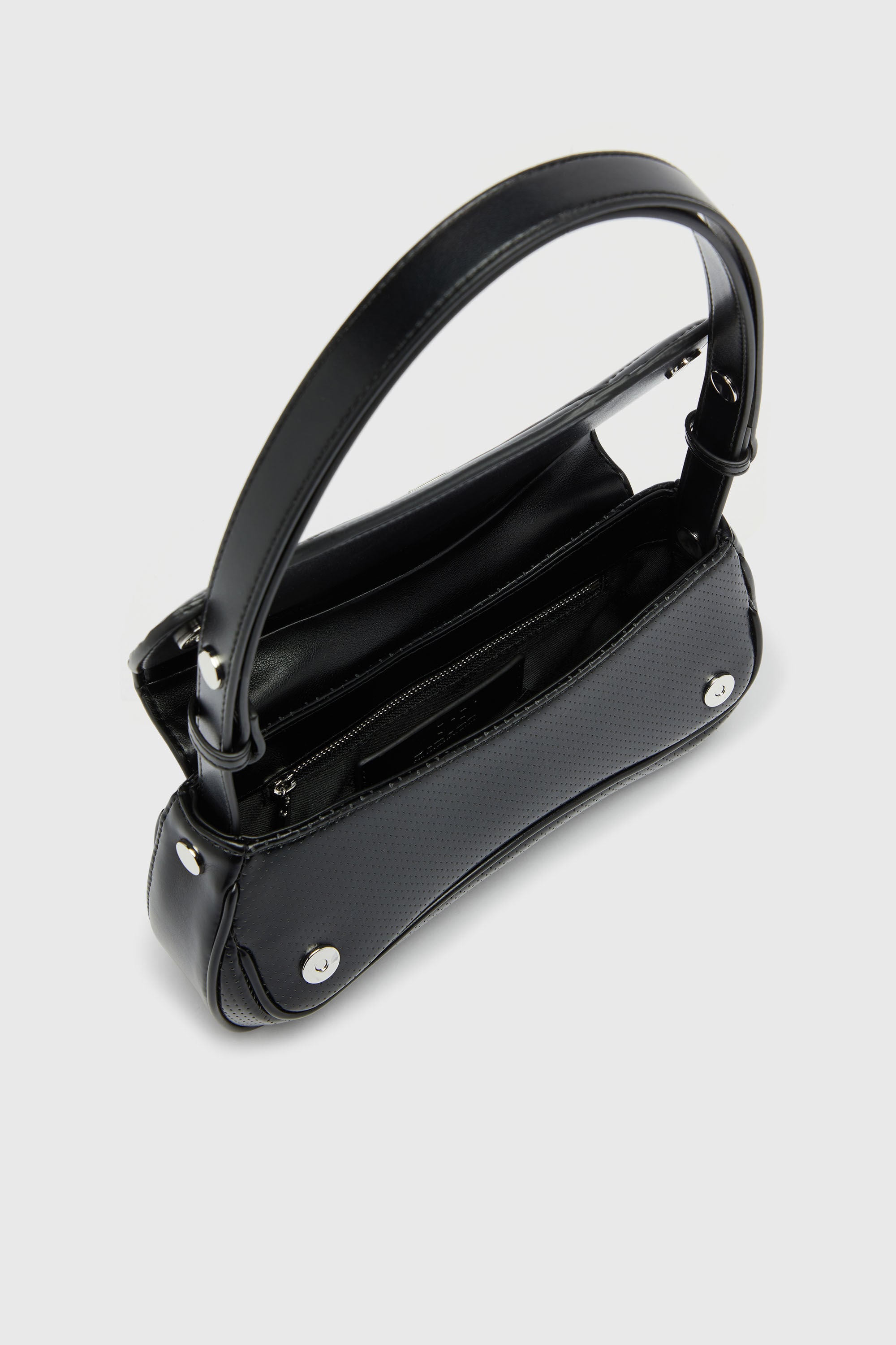 Diesel - PLAY CLUTCH, Play - Pochette en PU perfor&eacute; et matelass&eacute; Femme in Noir - 3