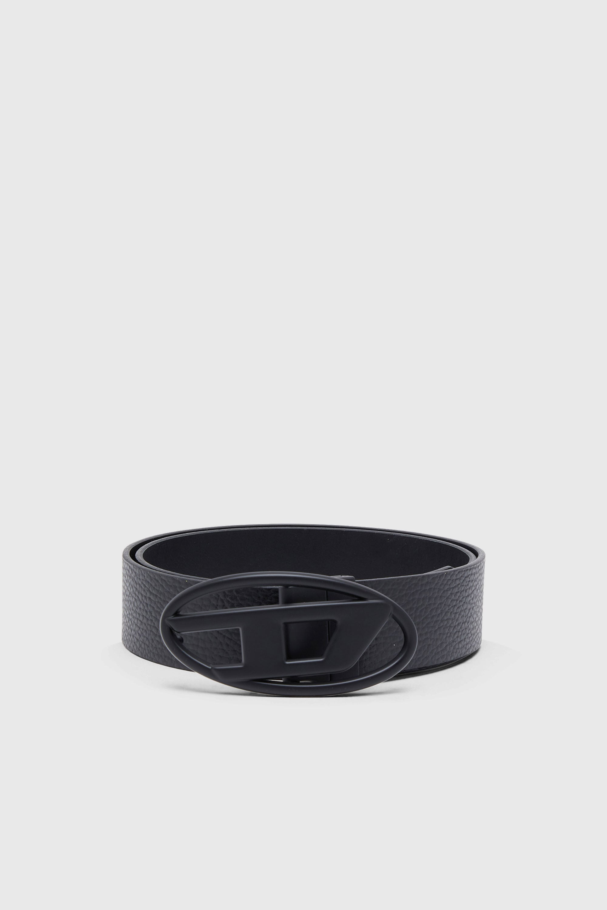 Diesel - B-1DR REV II, Cintur&oacute;n 3.9 cm de piel reversible Hombre in Negro - 1