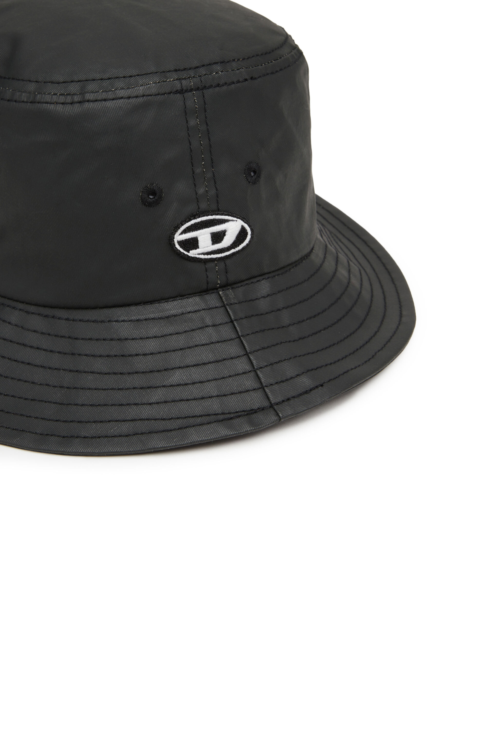 Men's bucket hat built from cotton twill | Diesel