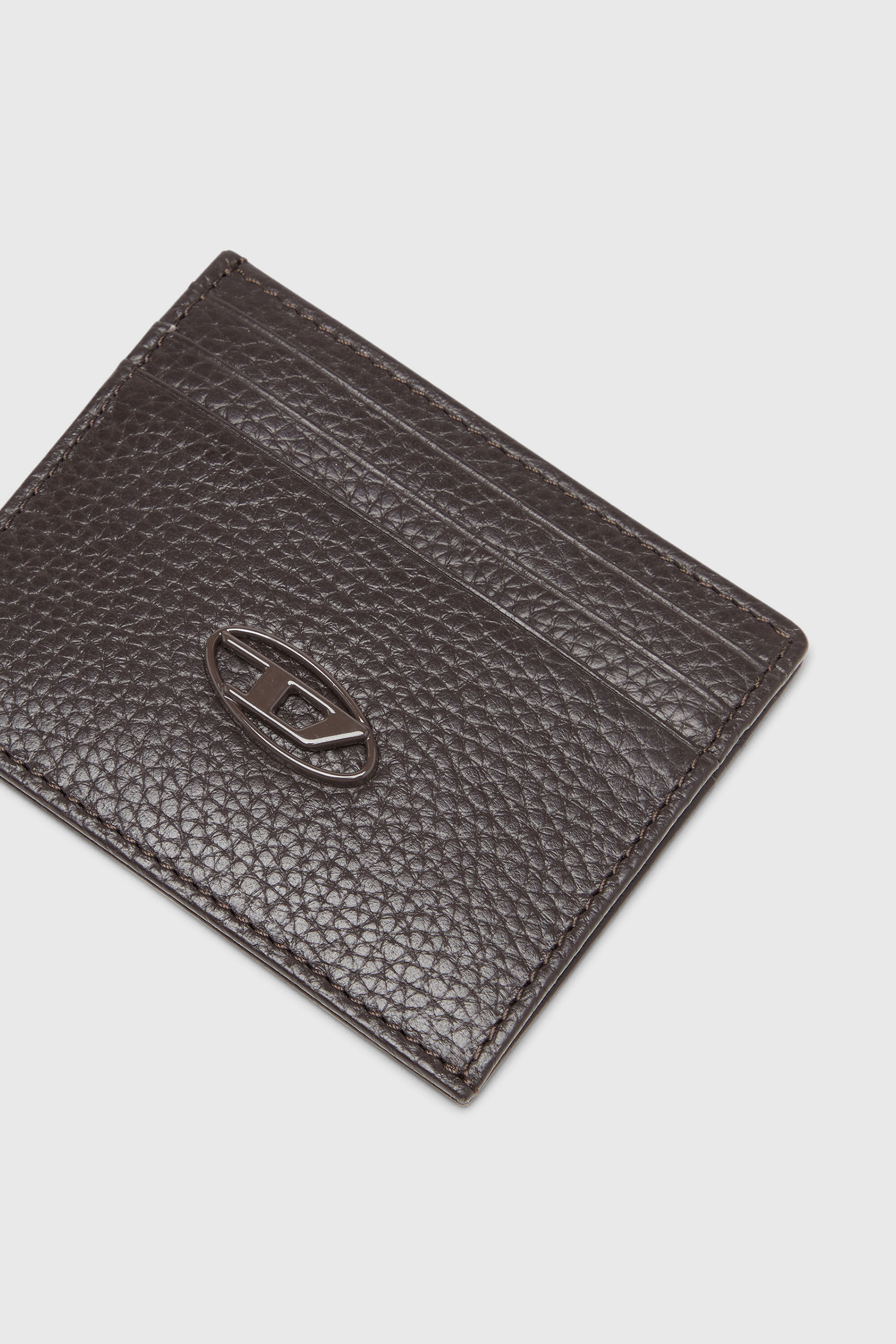 JOHNNY Man: Card case in grained leather | Diesel