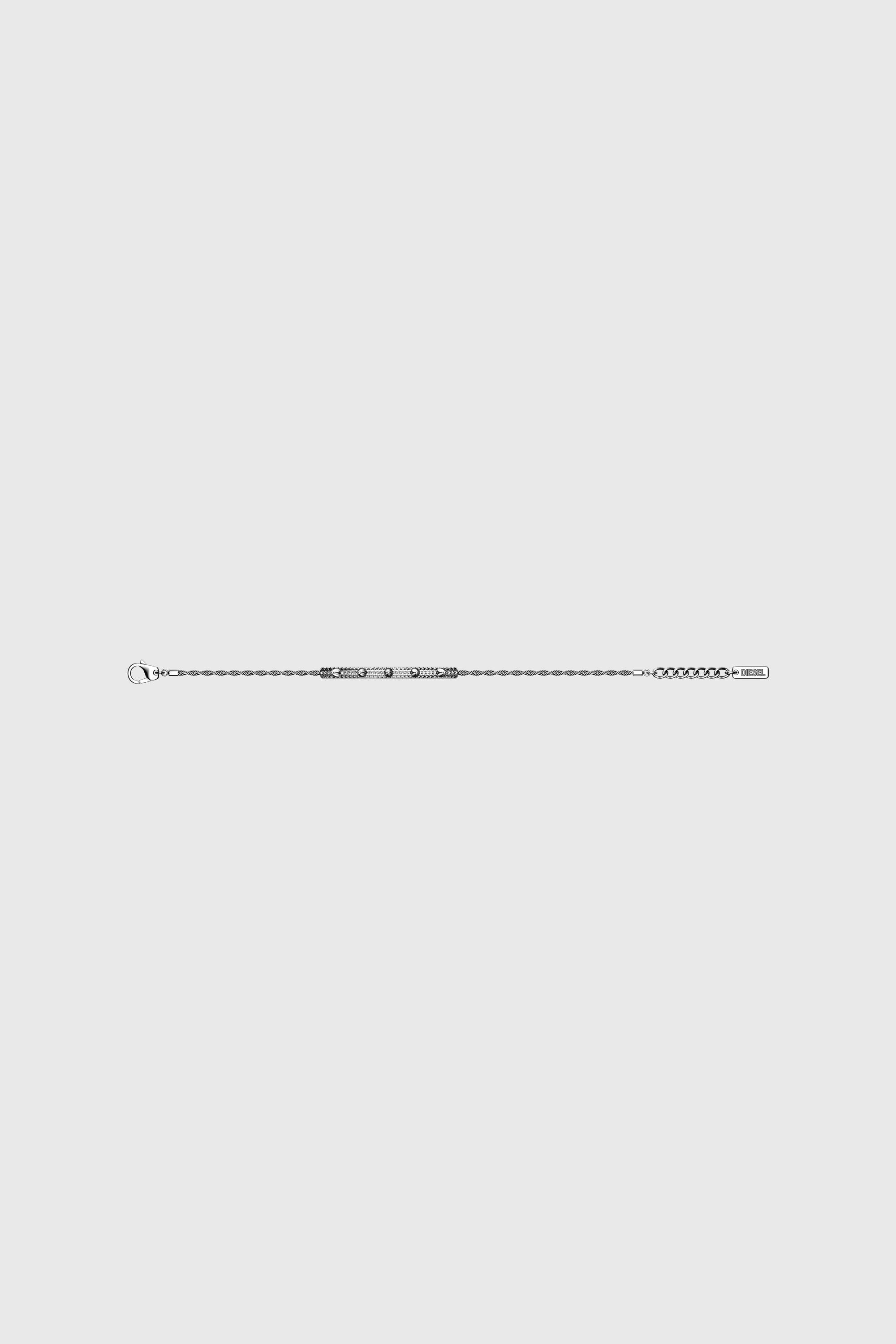 Diesel - DX1725040, Pulsera ID de acero inoxidable Unisex in Plateado - 3