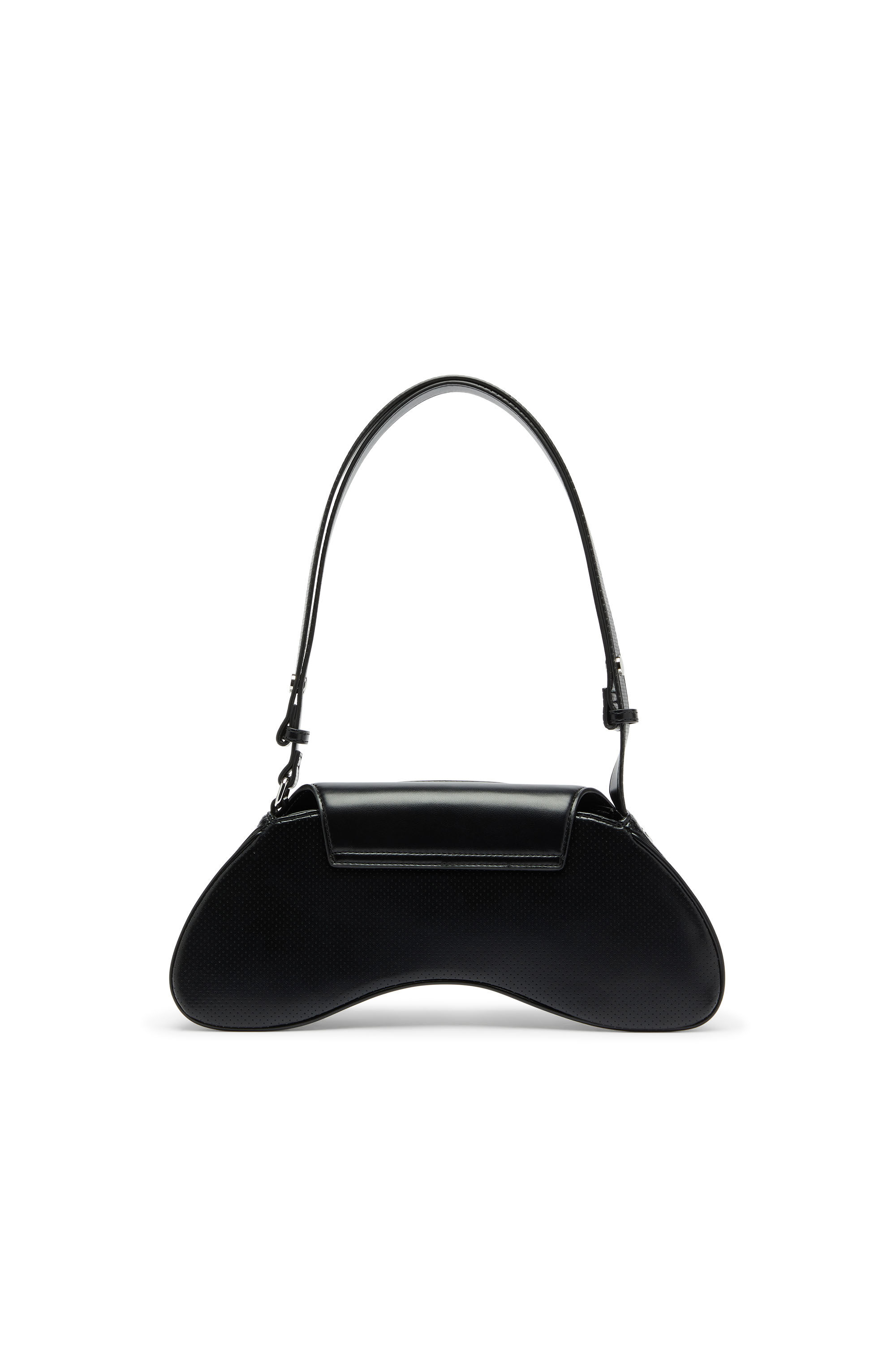 Women's Play - Crossbody bag in quilted perforated PU | Black